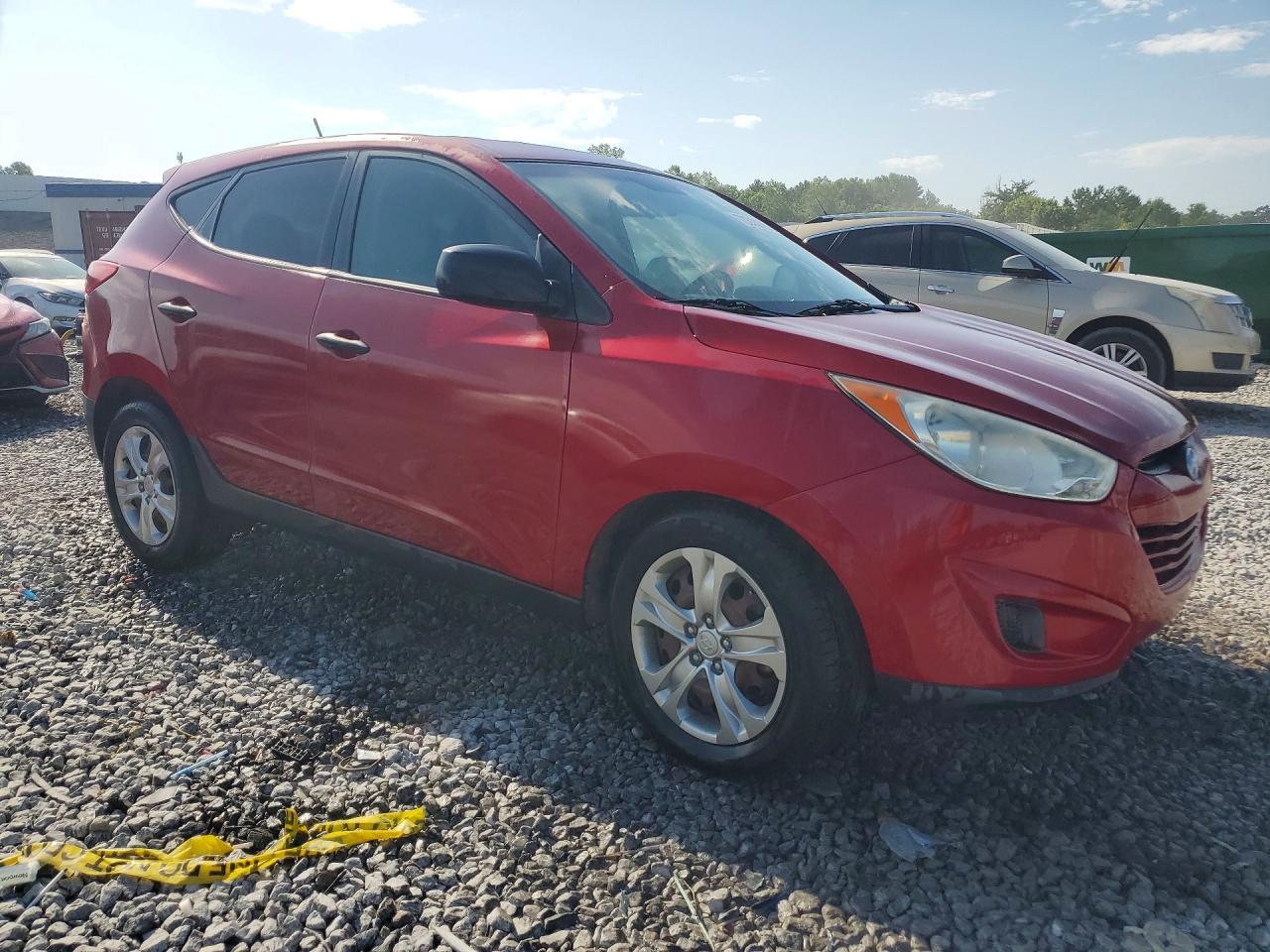 2013 Hyundai Tucson Gl Red vin: KM8JT3AB0DU743426