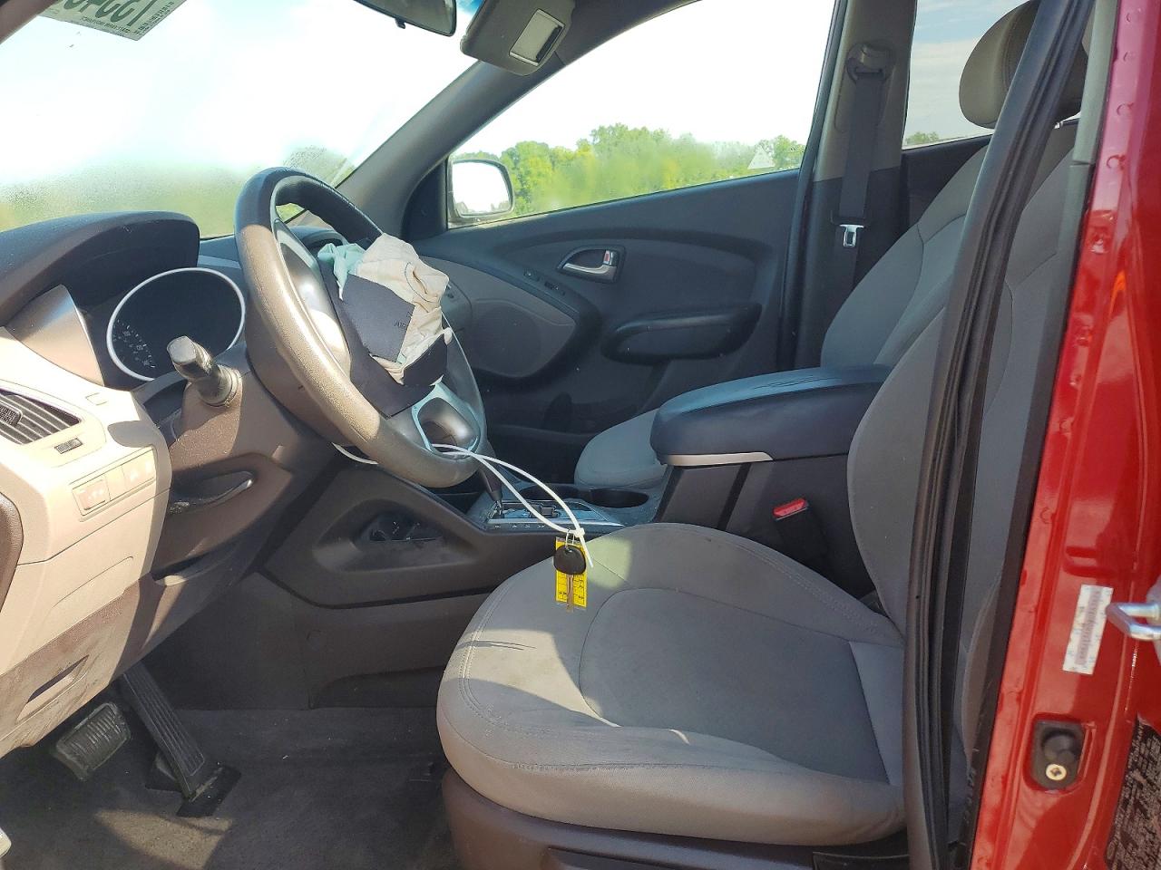 2013 Hyundai Tucson Gl Red vin: KM8JT3AB0DU743426