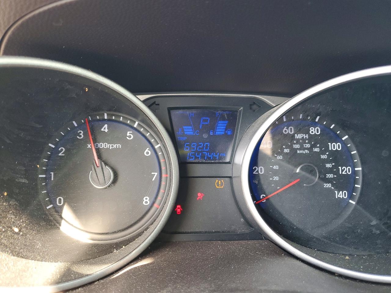 2013 Hyundai Tucson Gl Red vin: KM8JT3AB0DU743426
