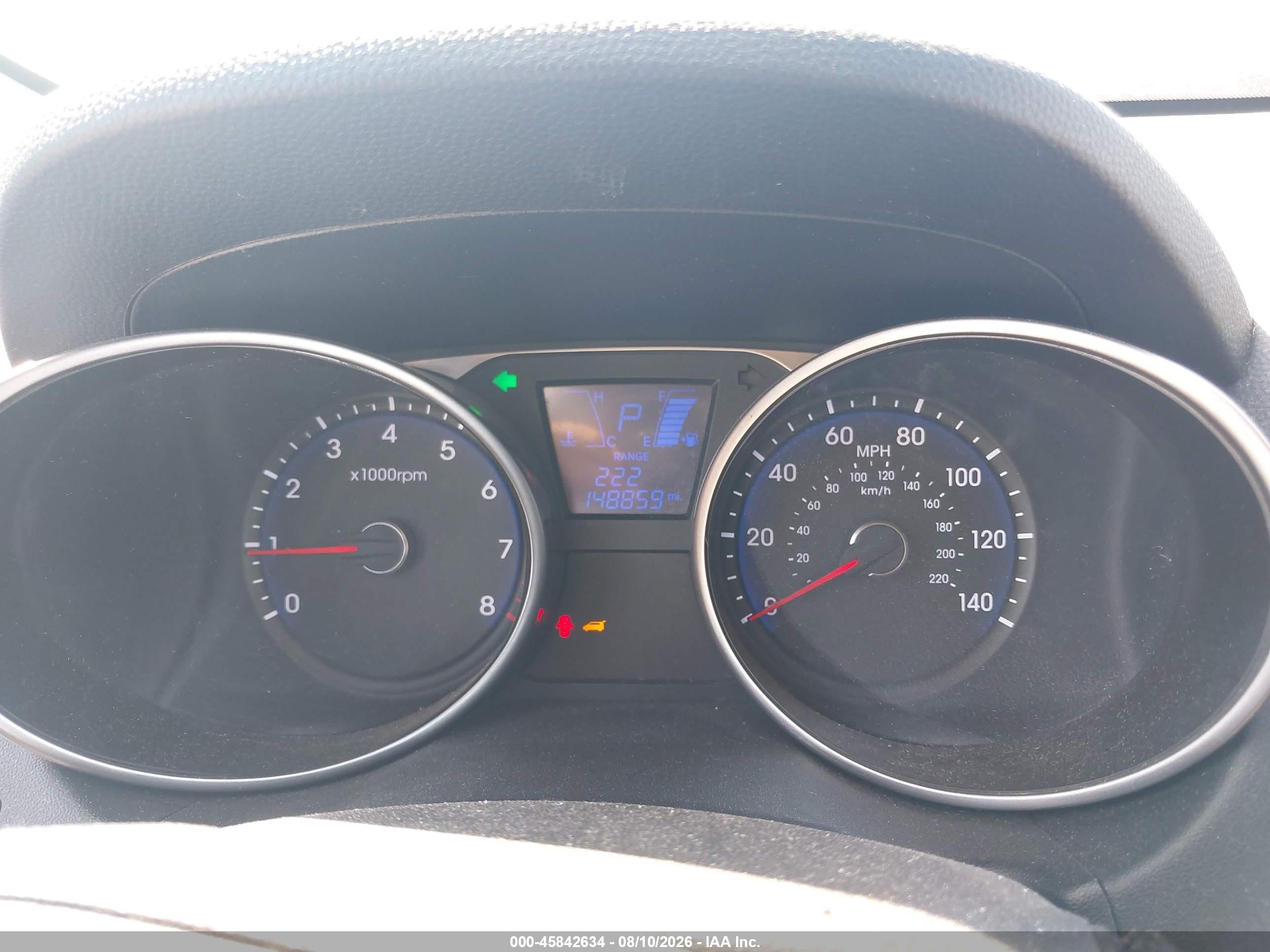 2011 Hyundai Tucson Gl Silver vin: KM8JT3AB1BU194204