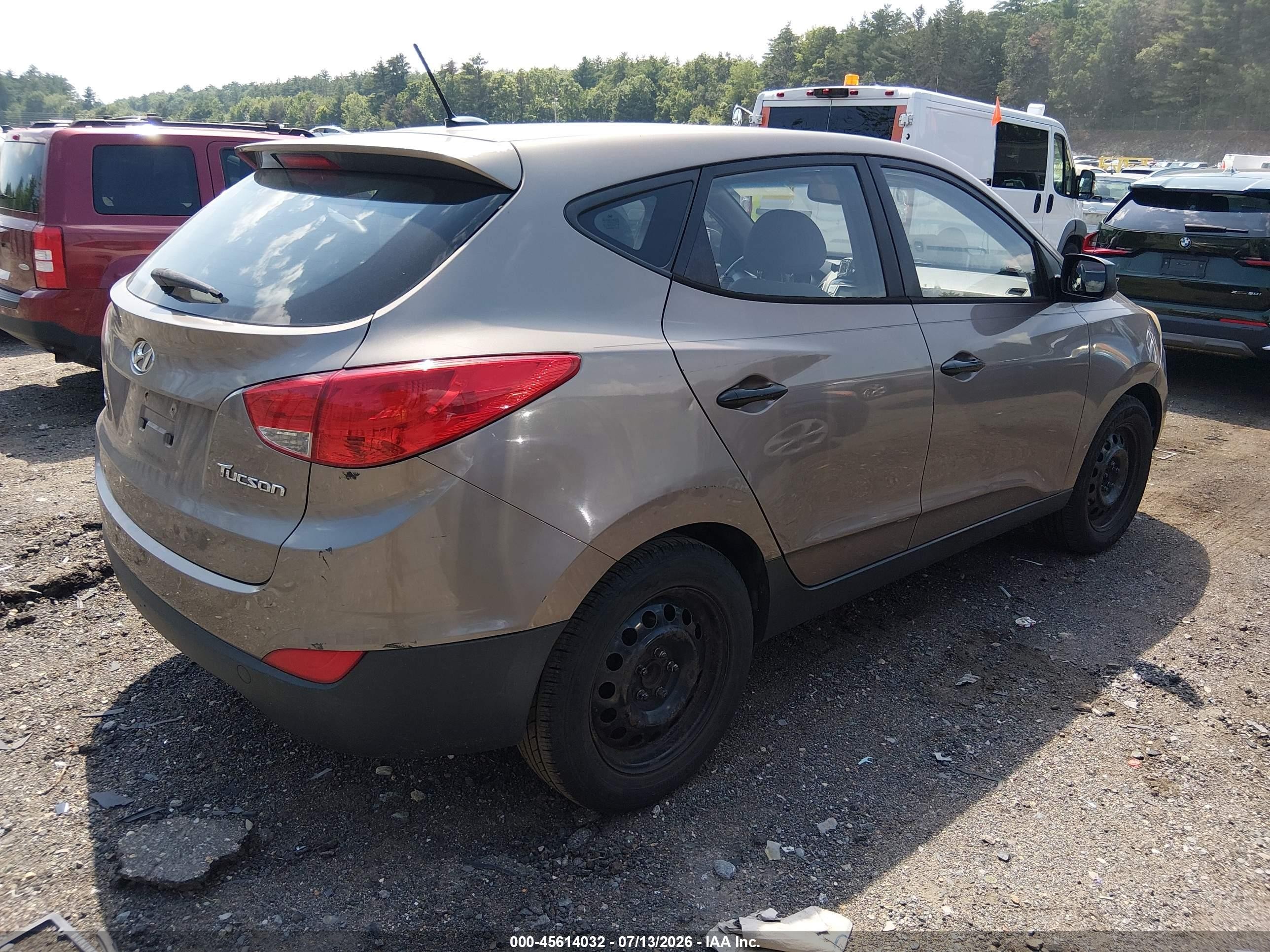 2011 Hyundai Tucson Gl Коричневый vin: KM8JT3AB1BU220770