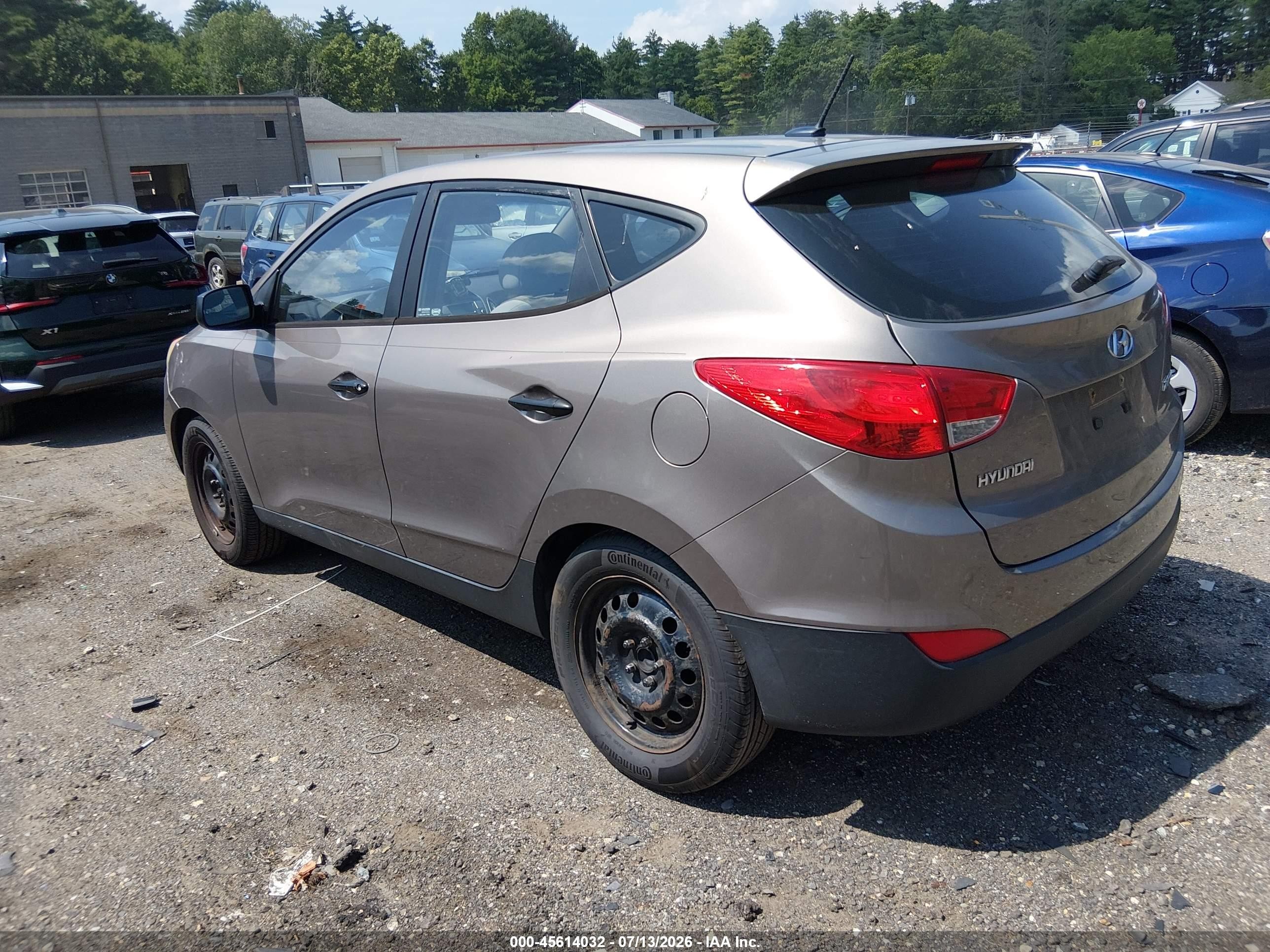 2011 Hyundai Tucson Gl Коричневый vin: KM8JT3AB1BU220770