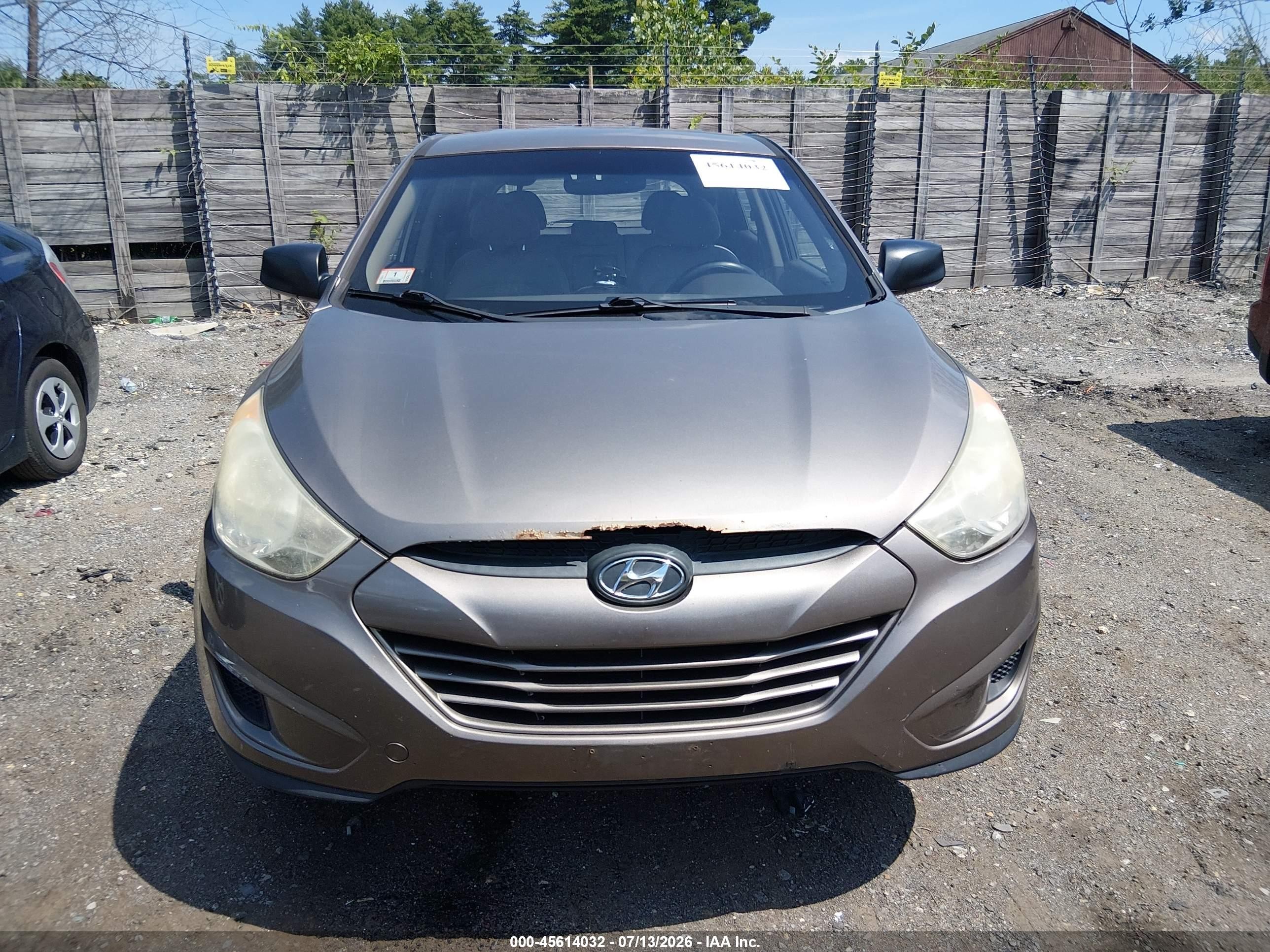 2011 Hyundai Tucson Gl Коричневый vin: KM8JT3AB1BU220770