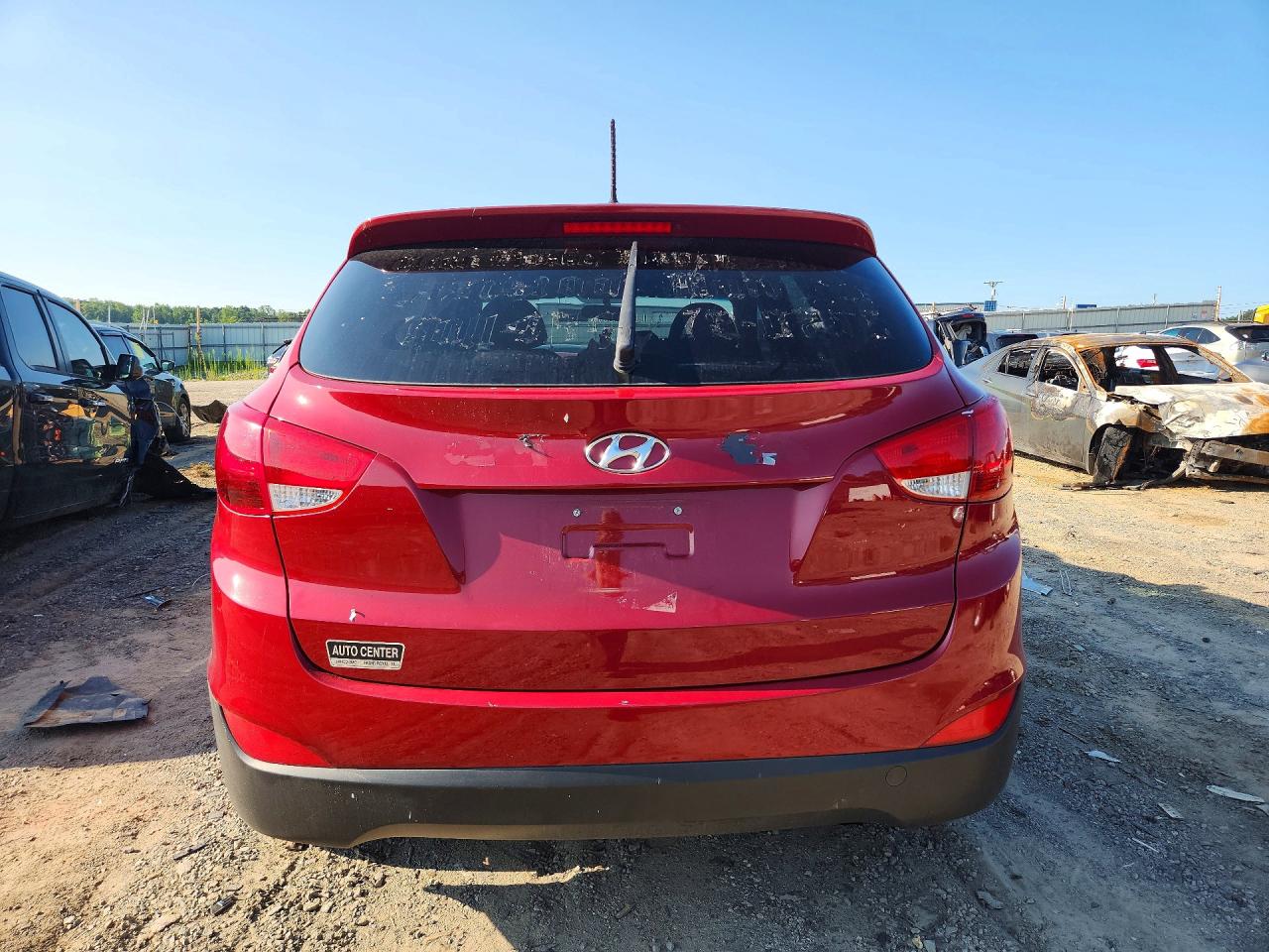 2012 Hyundai Tucson Gl Red vin: KM8JT3AB1CU521783