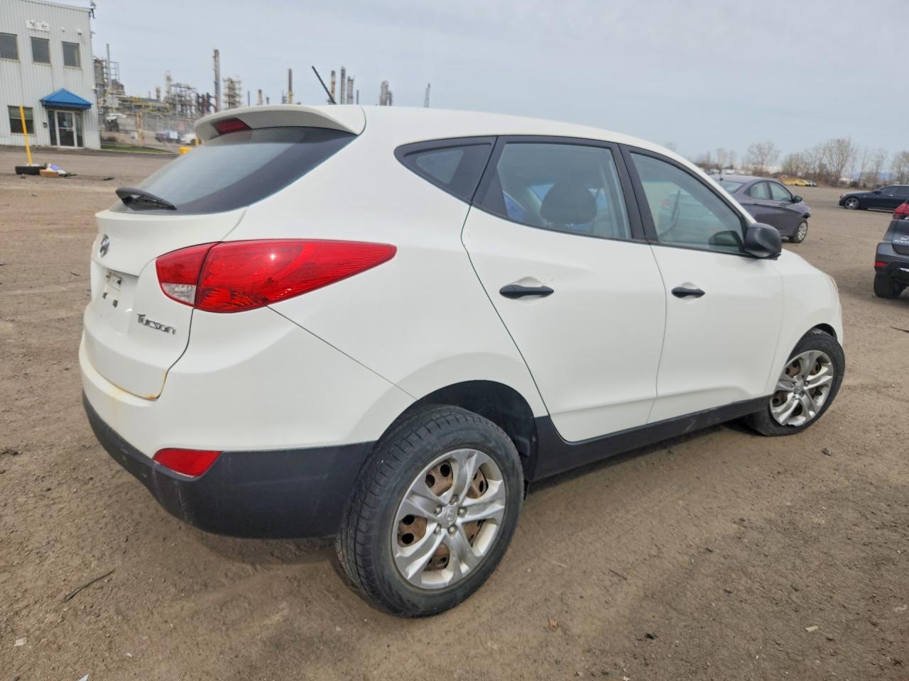 2013 Hyundai Tucson Gl White vin: KM8JT3AB1DU602252