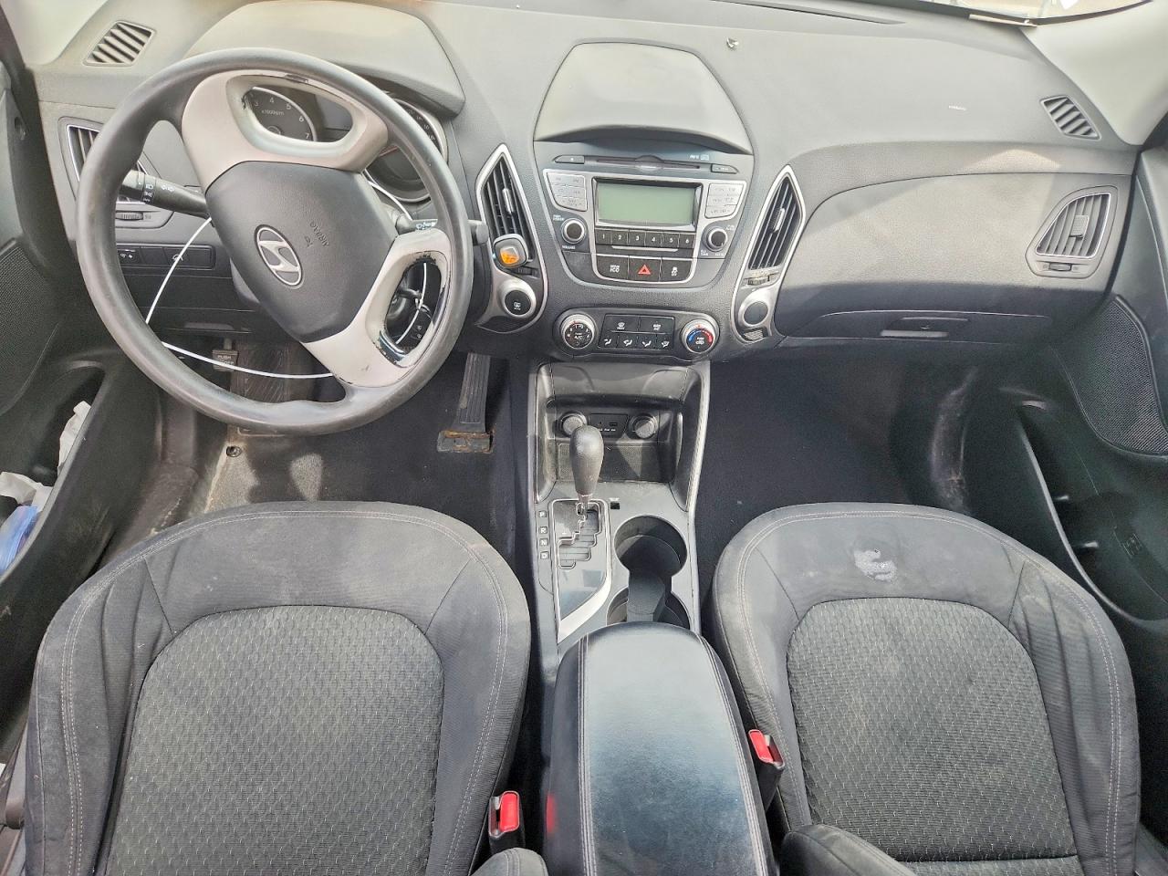 2013 Hyundai Tucson Gl White vin: KM8JT3AB1DU602252