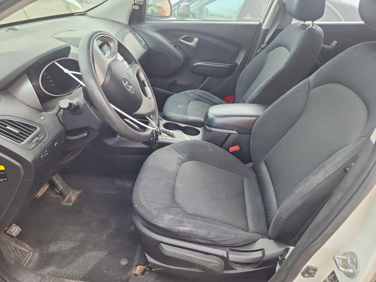 2013 Hyundai Tucson Gl White vin: KM8JT3AB1DU602252