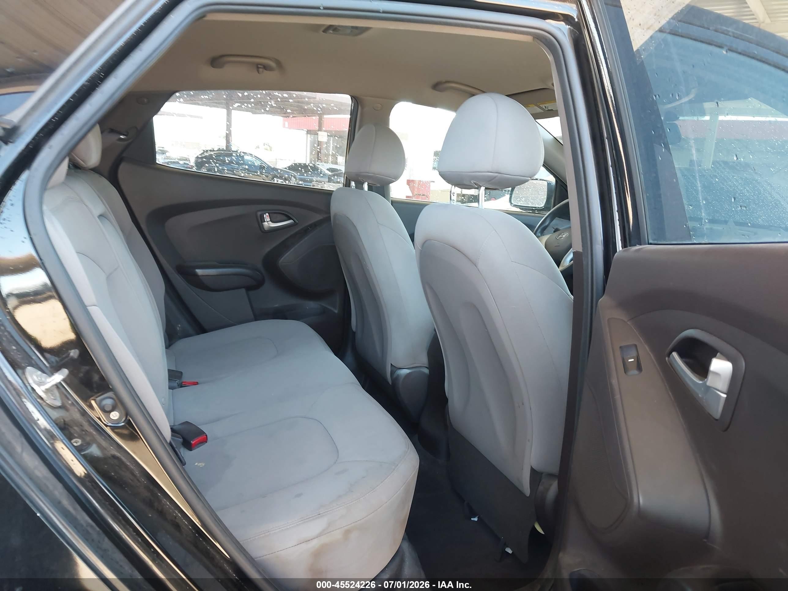 2013 Hyundai Tucson Gl Black vin: KM8JT3AB1DU712430