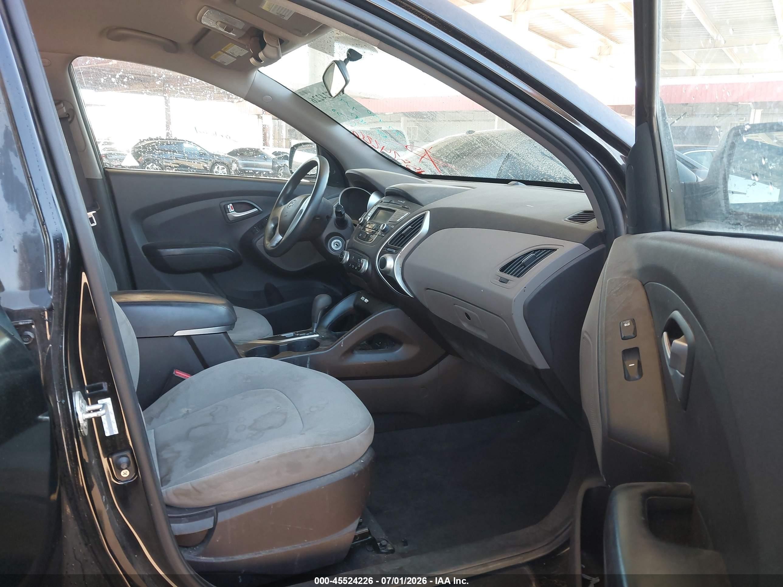 2013 Hyundai Tucson Gl Black vin: KM8JT3AB1DU712430