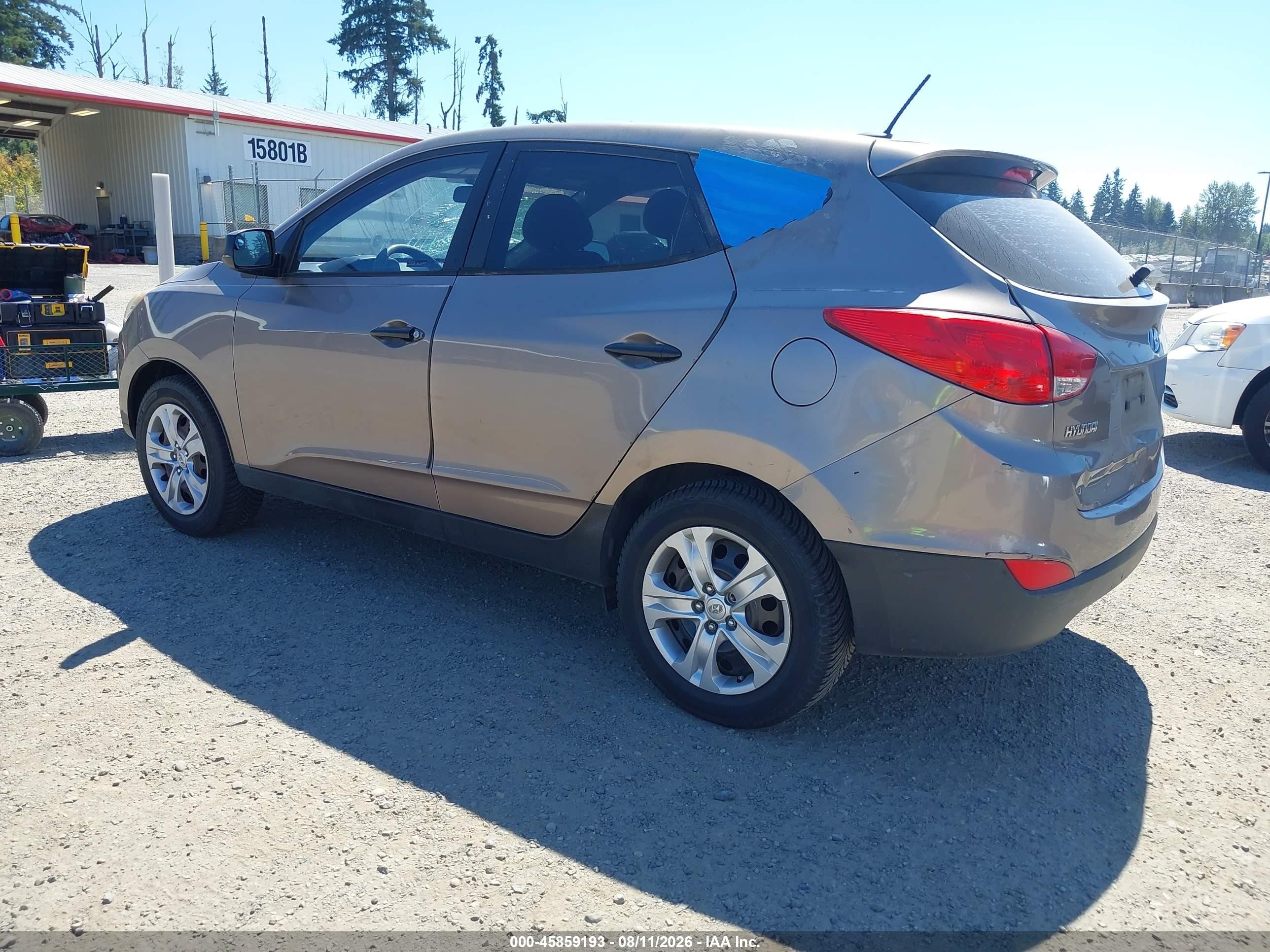2011 Hyundai Tucson Gl Pewter vin: KM8JT3AB2BU145772