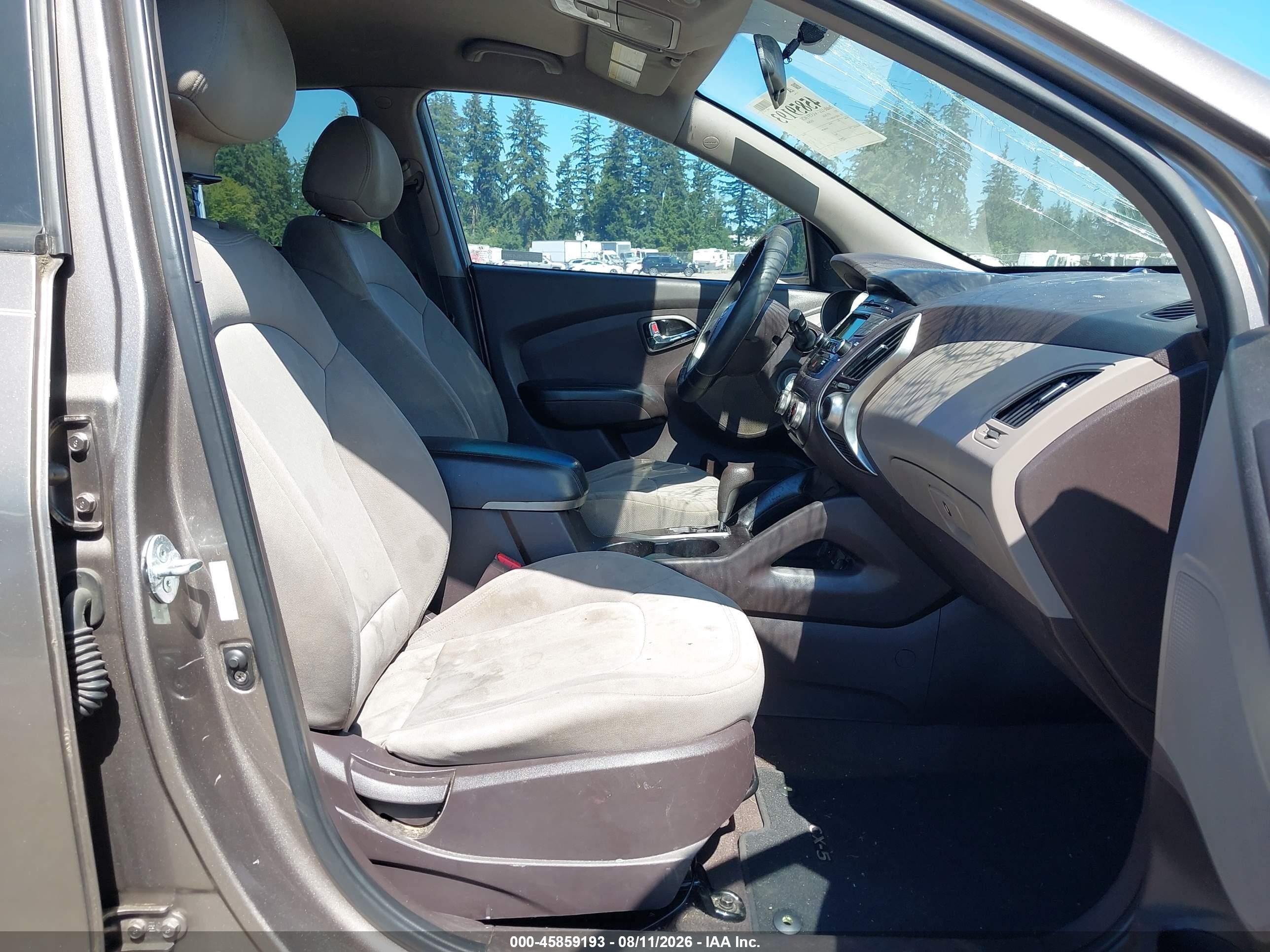 2011 Hyundai Tucson Gl Pewter vin: KM8JT3AB2BU145772