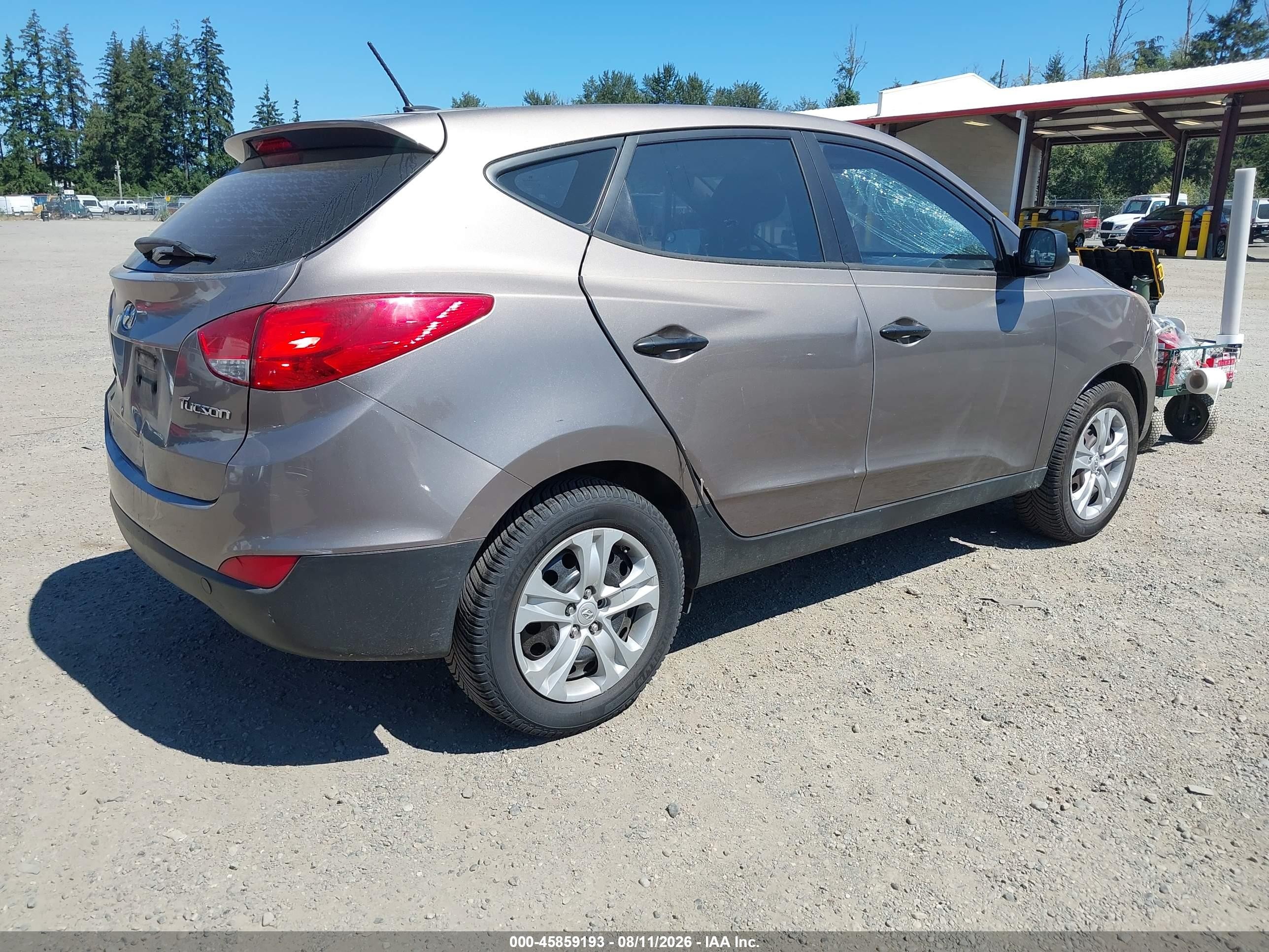 2011 Hyundai Tucson Gl Pewter vin: KM8JT3AB2BU145772