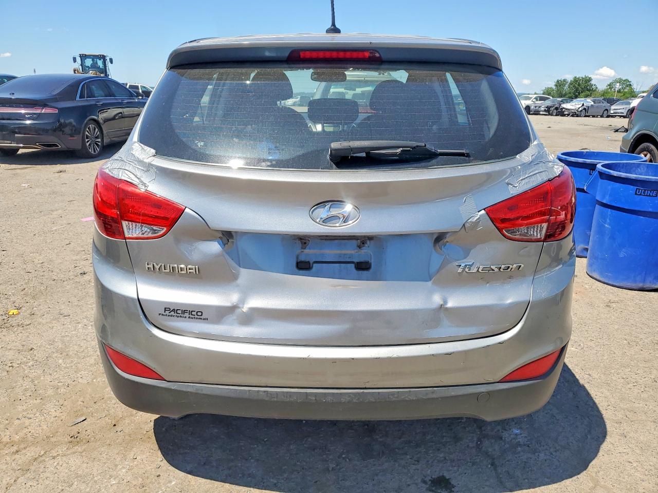 2011 Hyundai Tucson Gl Серый vin: KM8JT3AB2BU240834