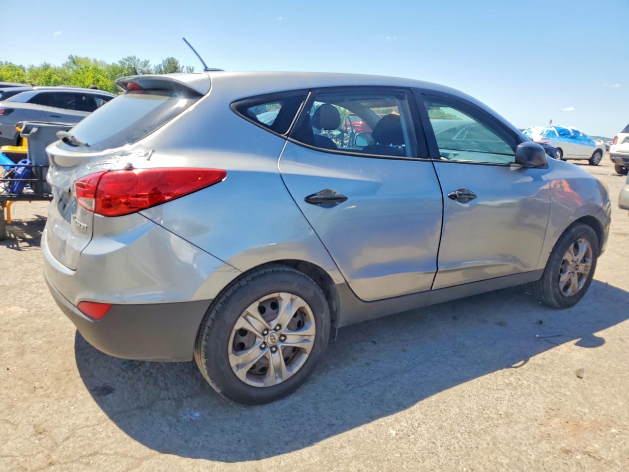 2011 Hyundai Tucson Gl Серый vin: KM8JT3AB2BU240834