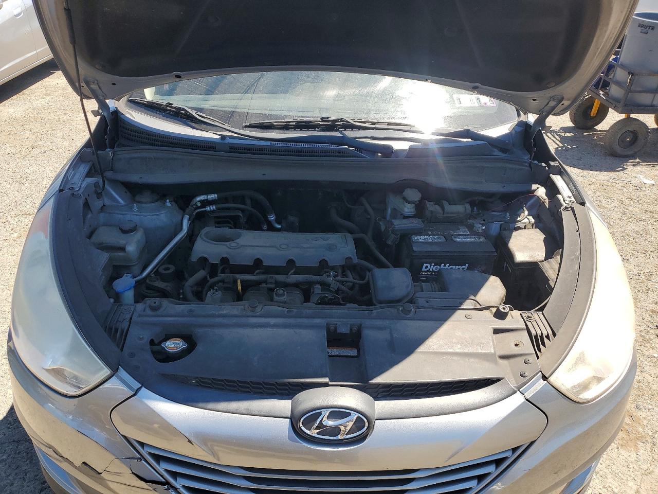 2011 Hyundai Tucson Gl Серый vin: KM8JT3AB2BU240834