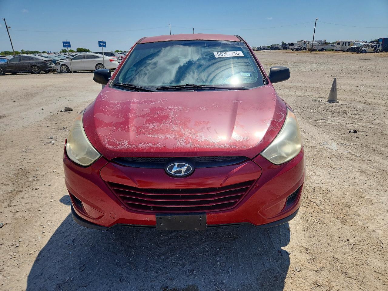 2012 Hyundai Tucson Gl Red vin: KM8JT3AB2CU392744