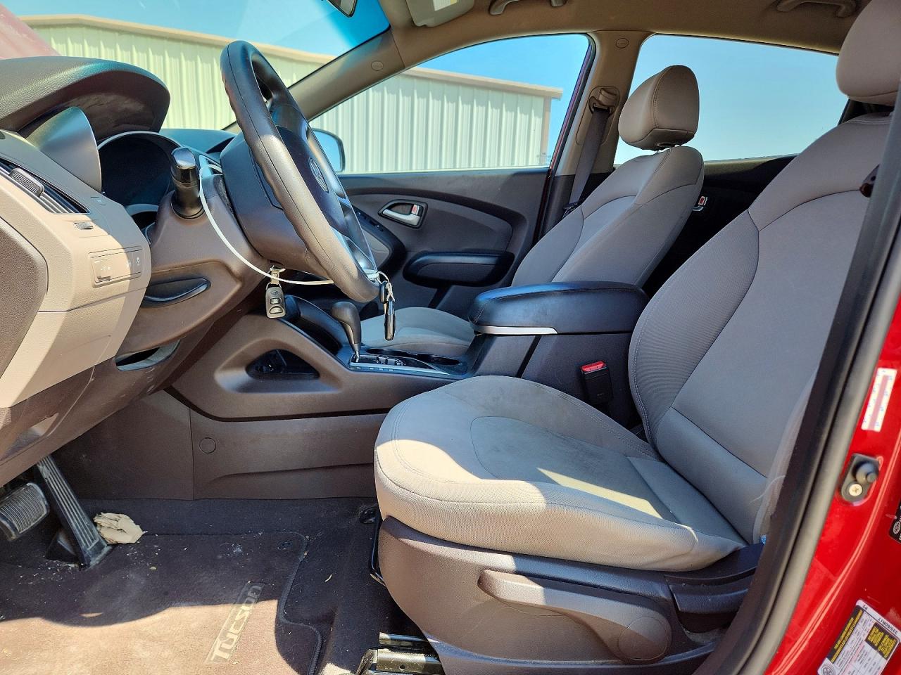 2012 Hyundai Tucson Gl Red vin: KM8JT3AB2CU392744