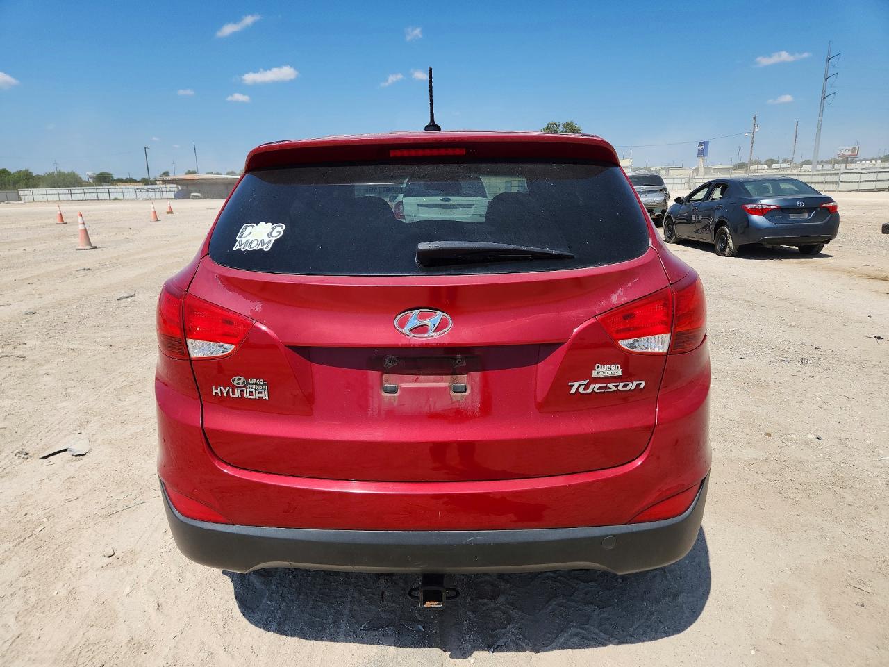 2012 Hyundai Tucson Gl Red vin: KM8JT3AB2CU392744