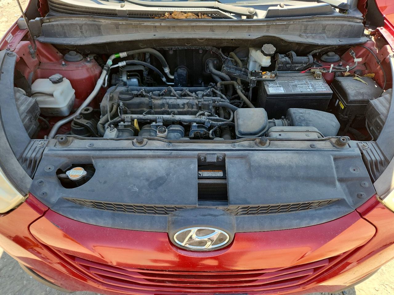2012 Hyundai Tucson Gl Red vin: KM8JT3AB2CU392744