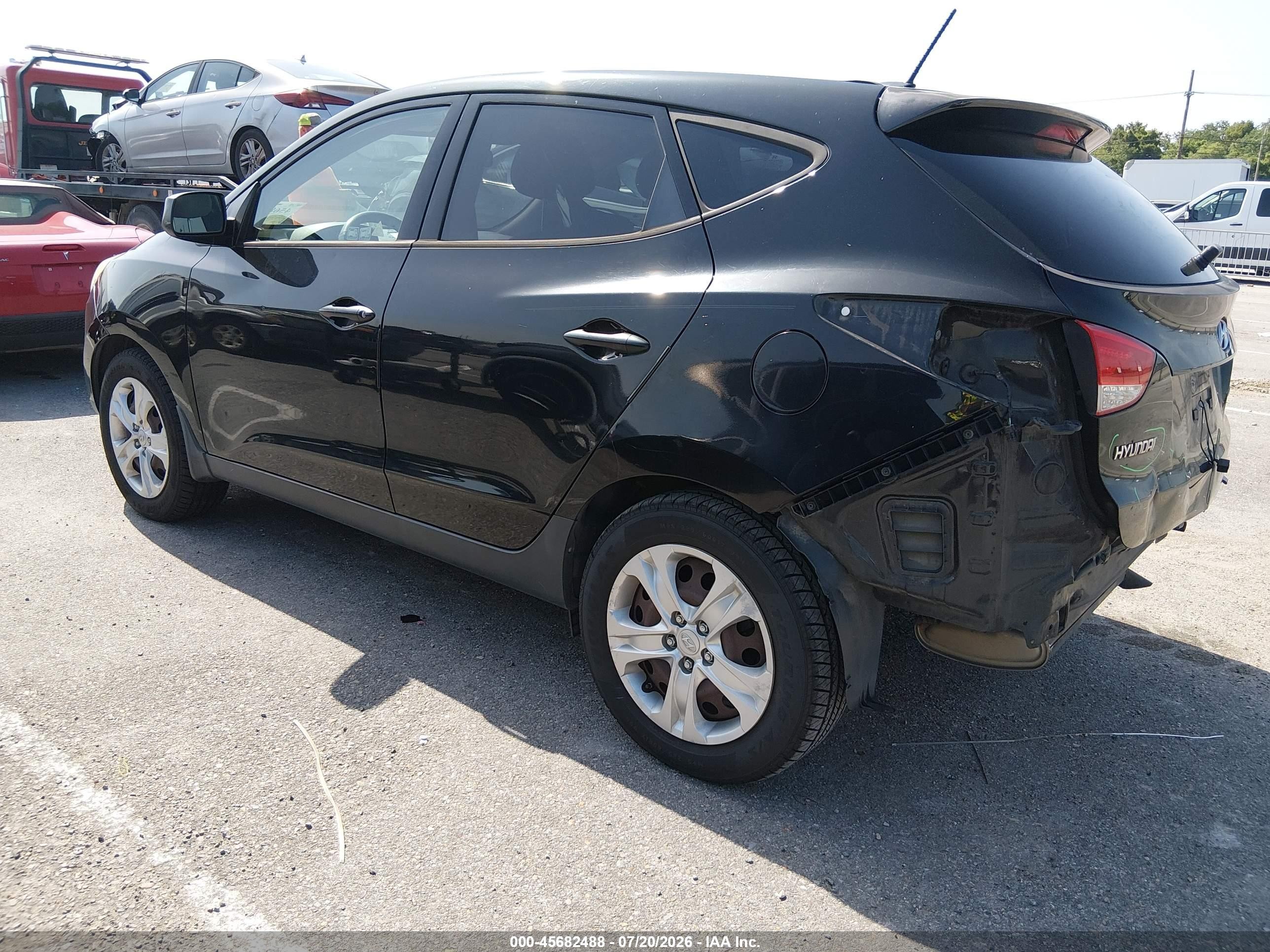 2012 Hyundai Tucson Gl Черный vin: KM8JT3AB2CU404231