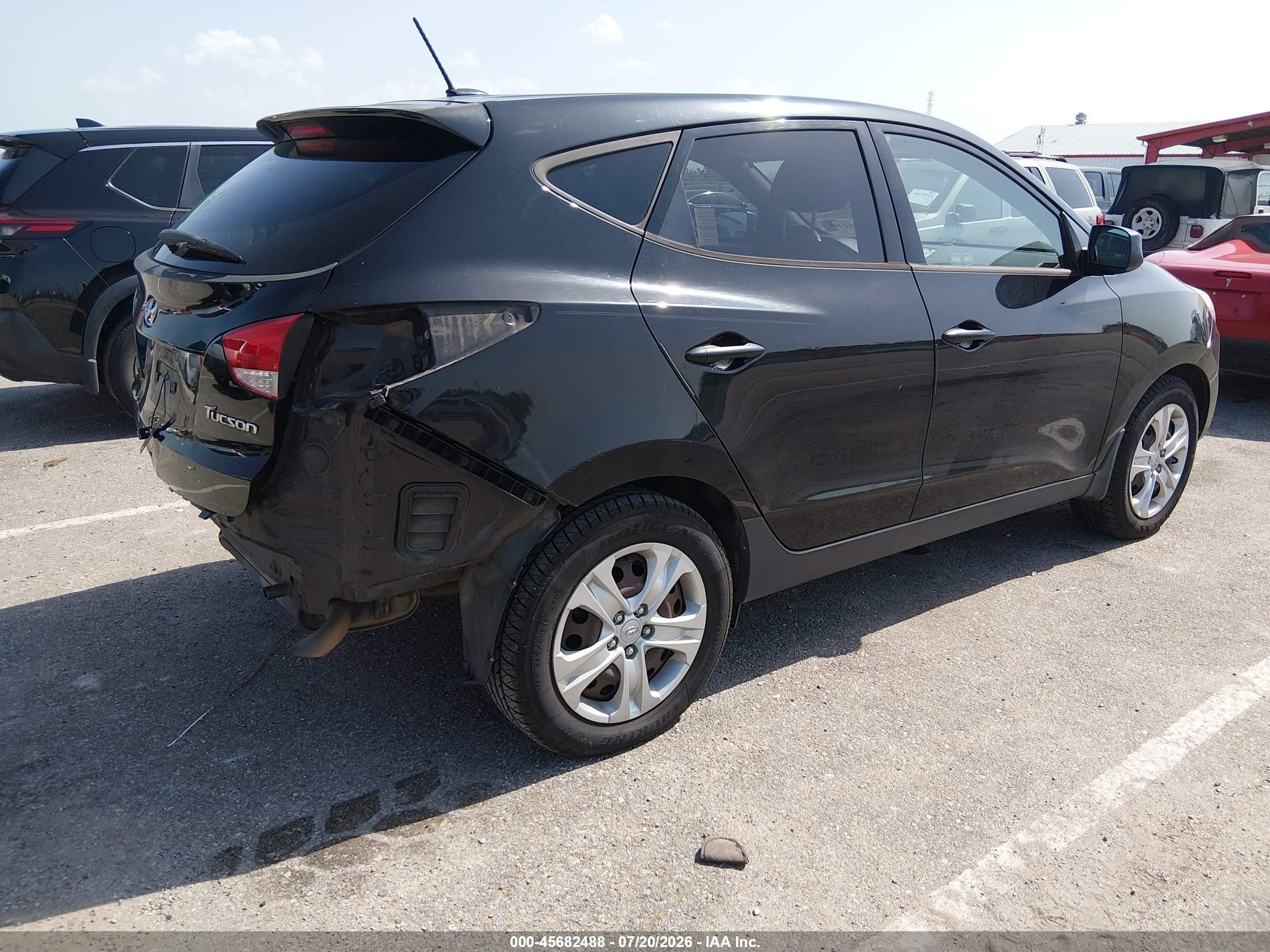 2012 Hyundai Tucson Gl Черный vin: KM8JT3AB2CU404231