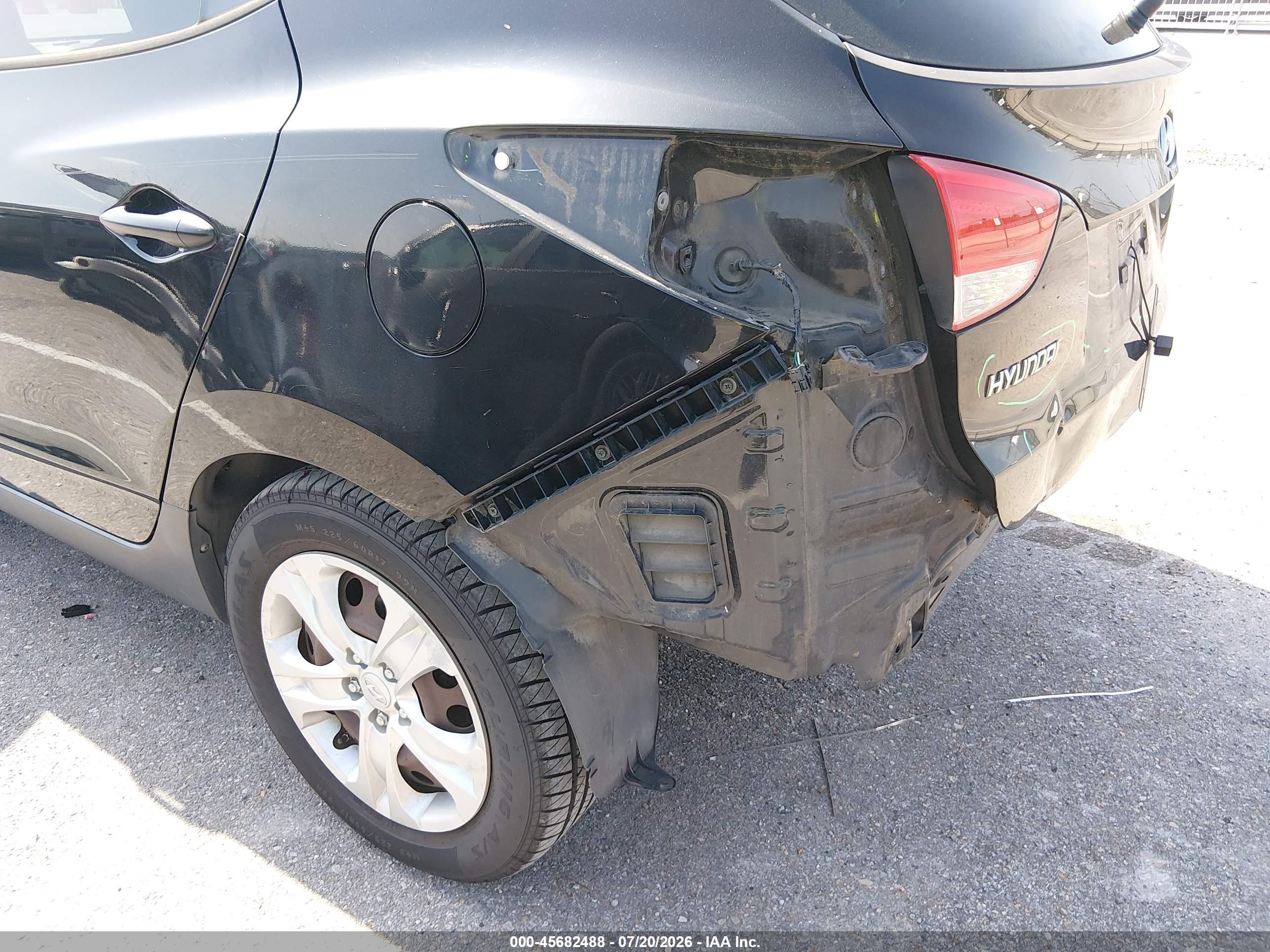 2012 Hyundai Tucson Gl Черный vin: KM8JT3AB2CU404231