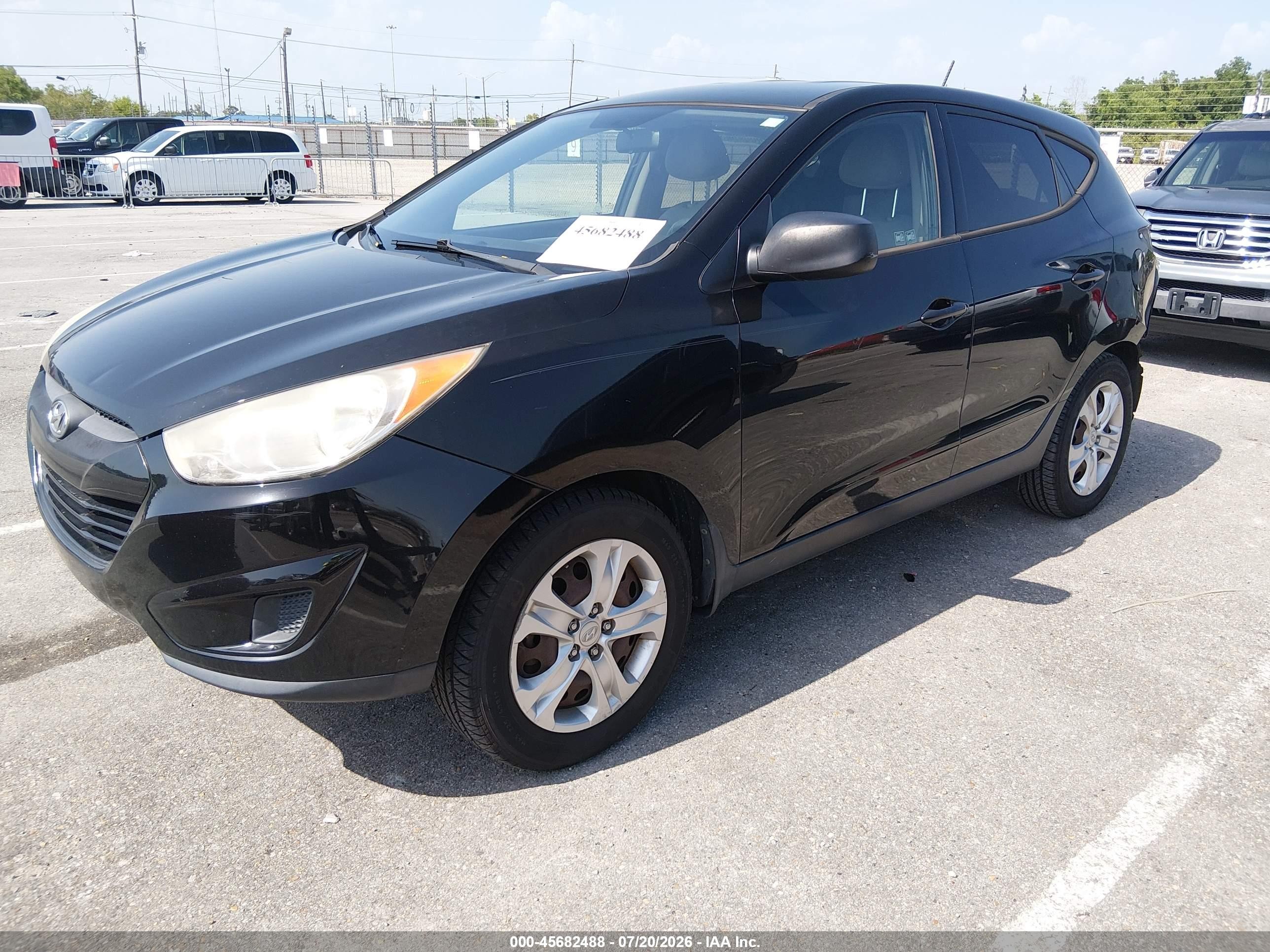 2012 Hyundai Tucson Gl Черный vin: KM8JT3AB2CU404231