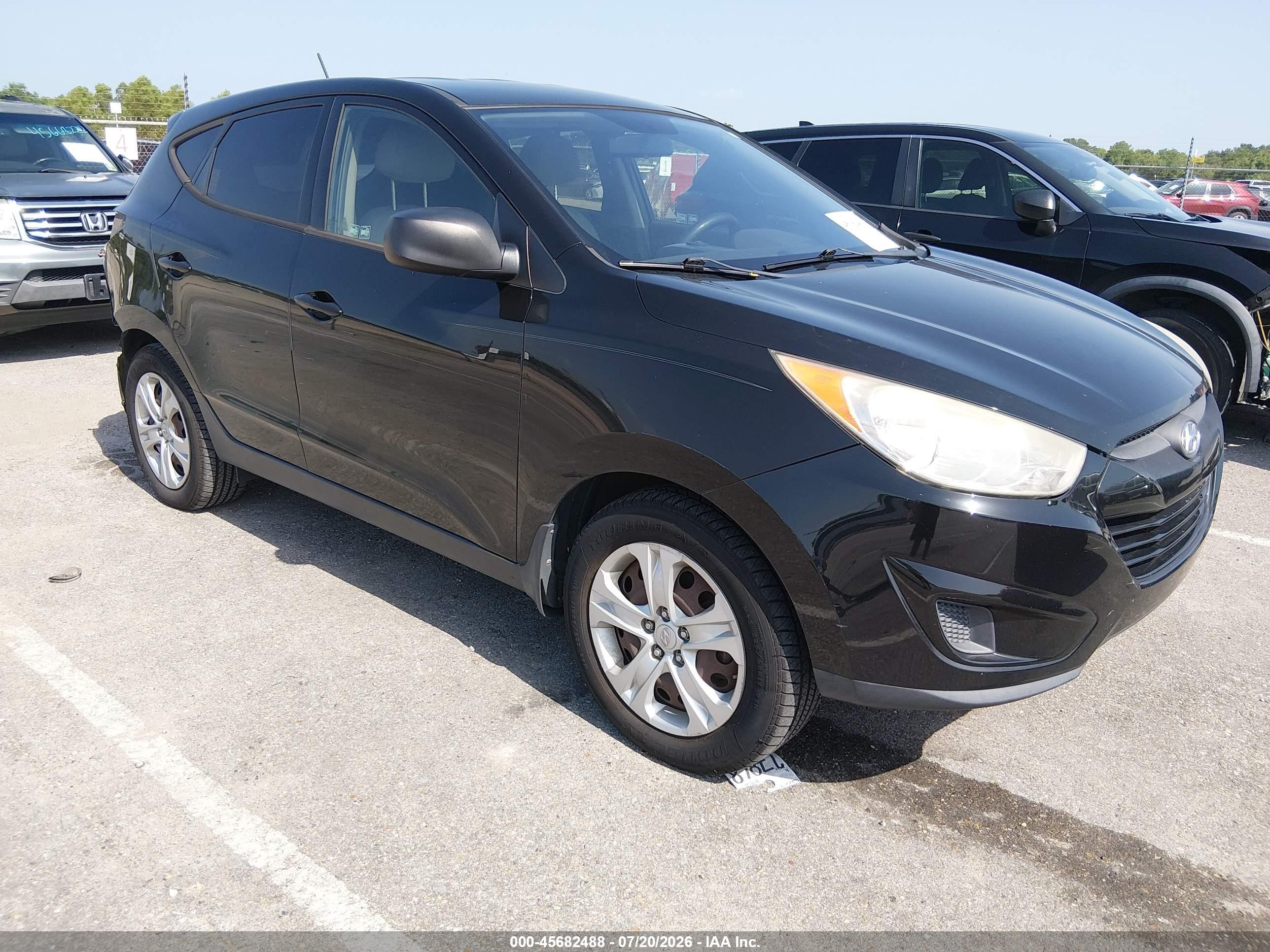 2012 Hyundai Tucson Gl Черный vin: KM8JT3AB2CU404231