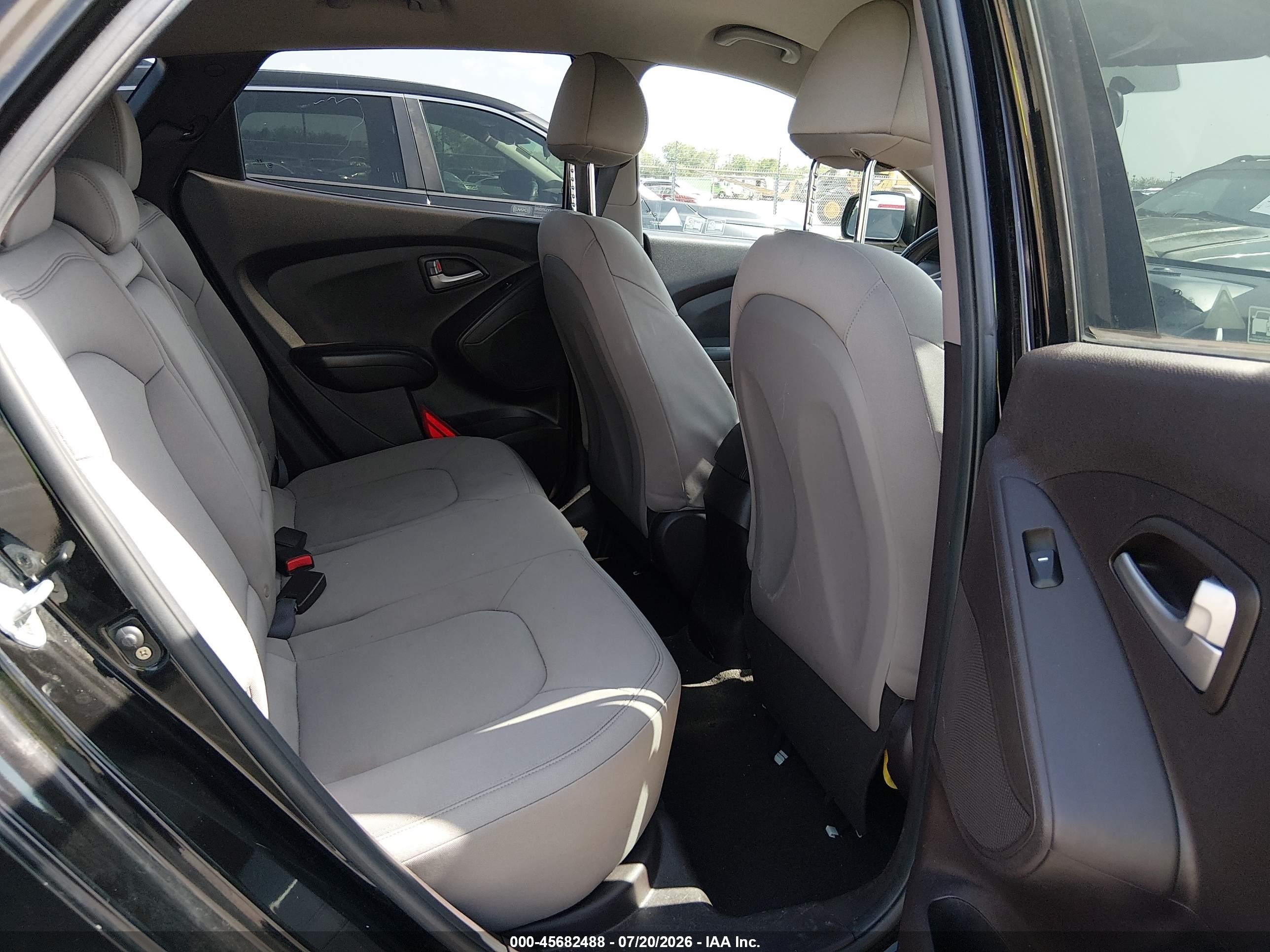 2012 Hyundai Tucson Gl Черный vin: KM8JT3AB2CU404231