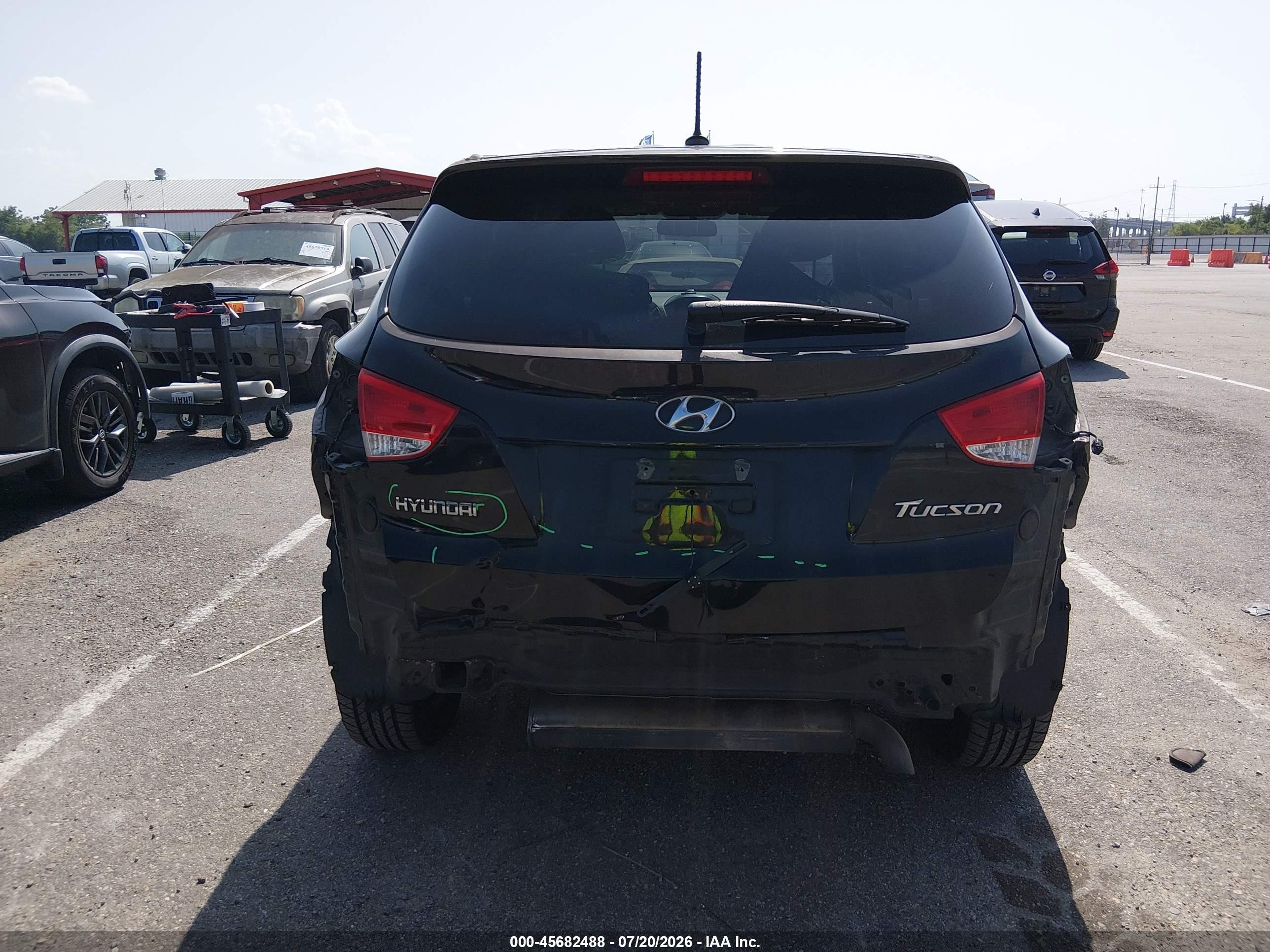2012 Hyundai Tucson Gl Черный vin: KM8JT3AB2CU404231