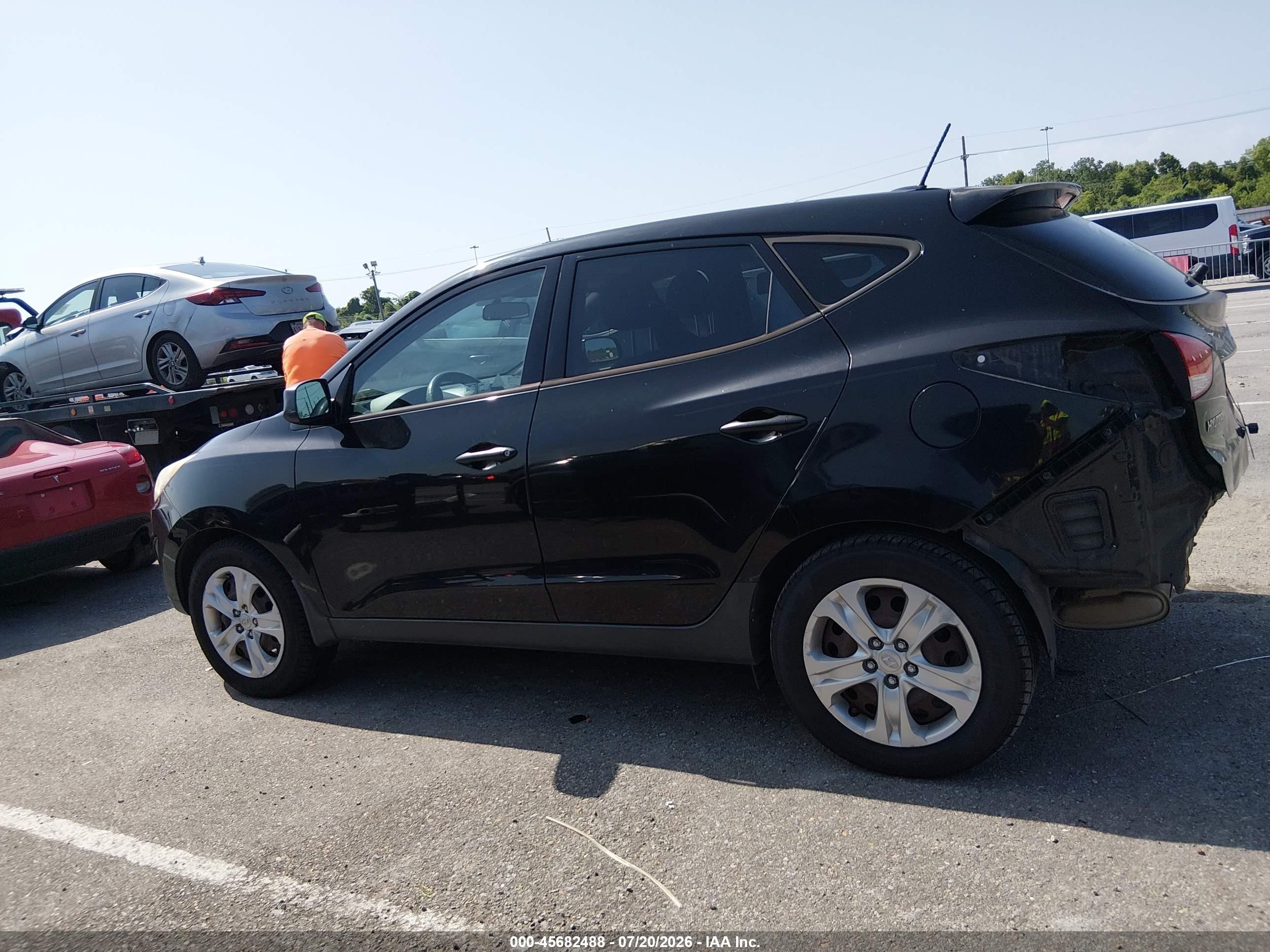 2012 Hyundai Tucson Gl Черный vin: KM8JT3AB2CU404231