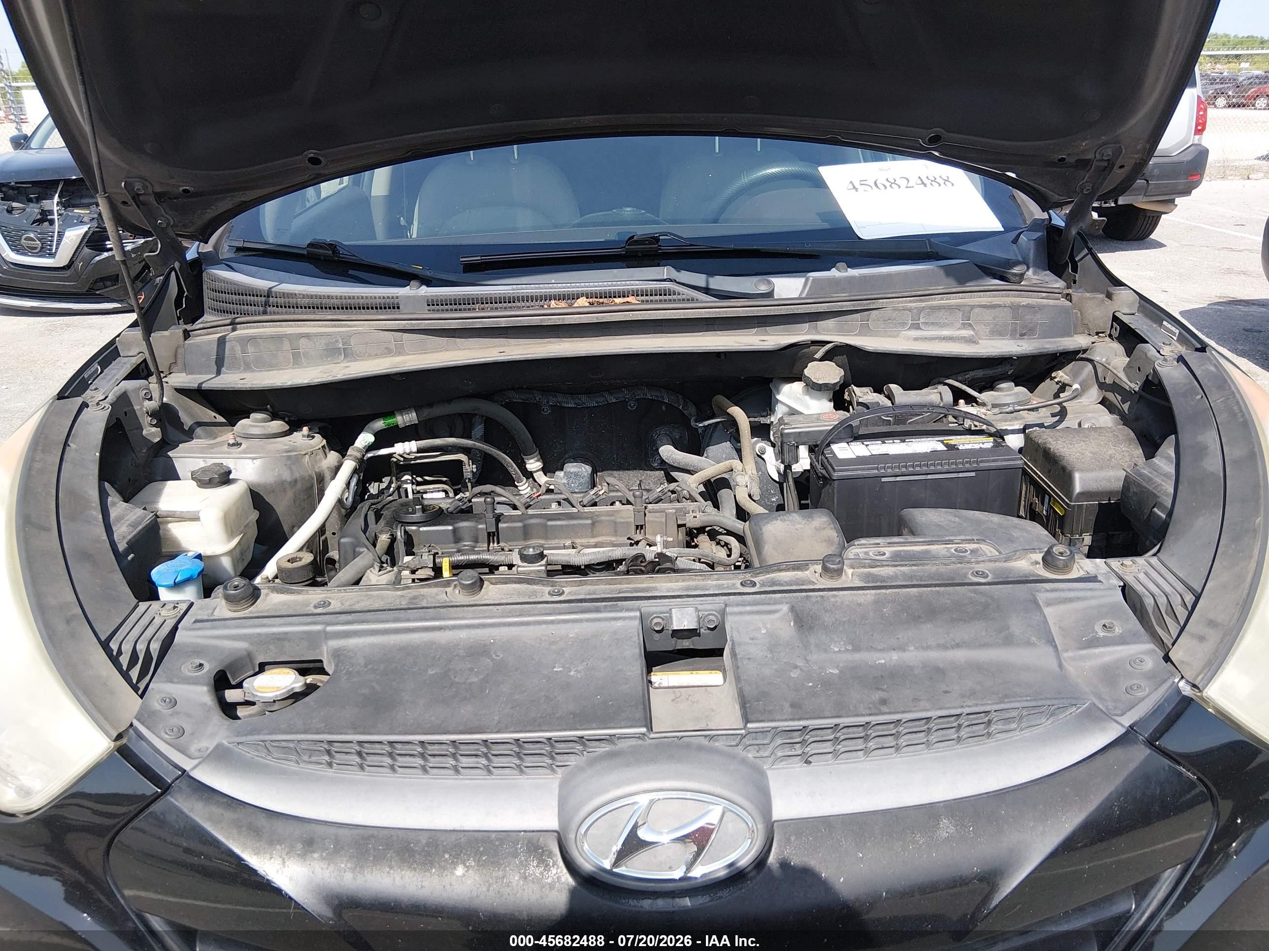 2012 Hyundai Tucson Gl Черный vin: KM8JT3AB2CU404231