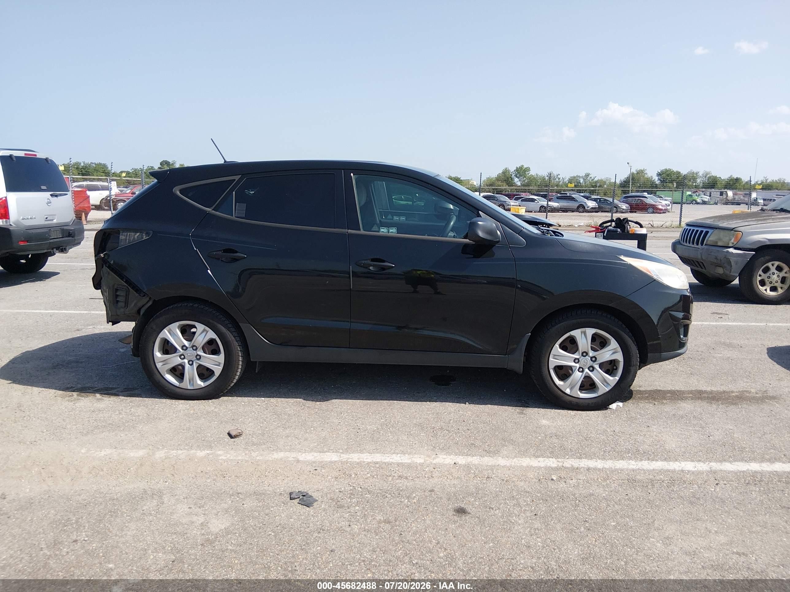 2012 Hyundai Tucson Gl Черный vin: KM8JT3AB2CU404231