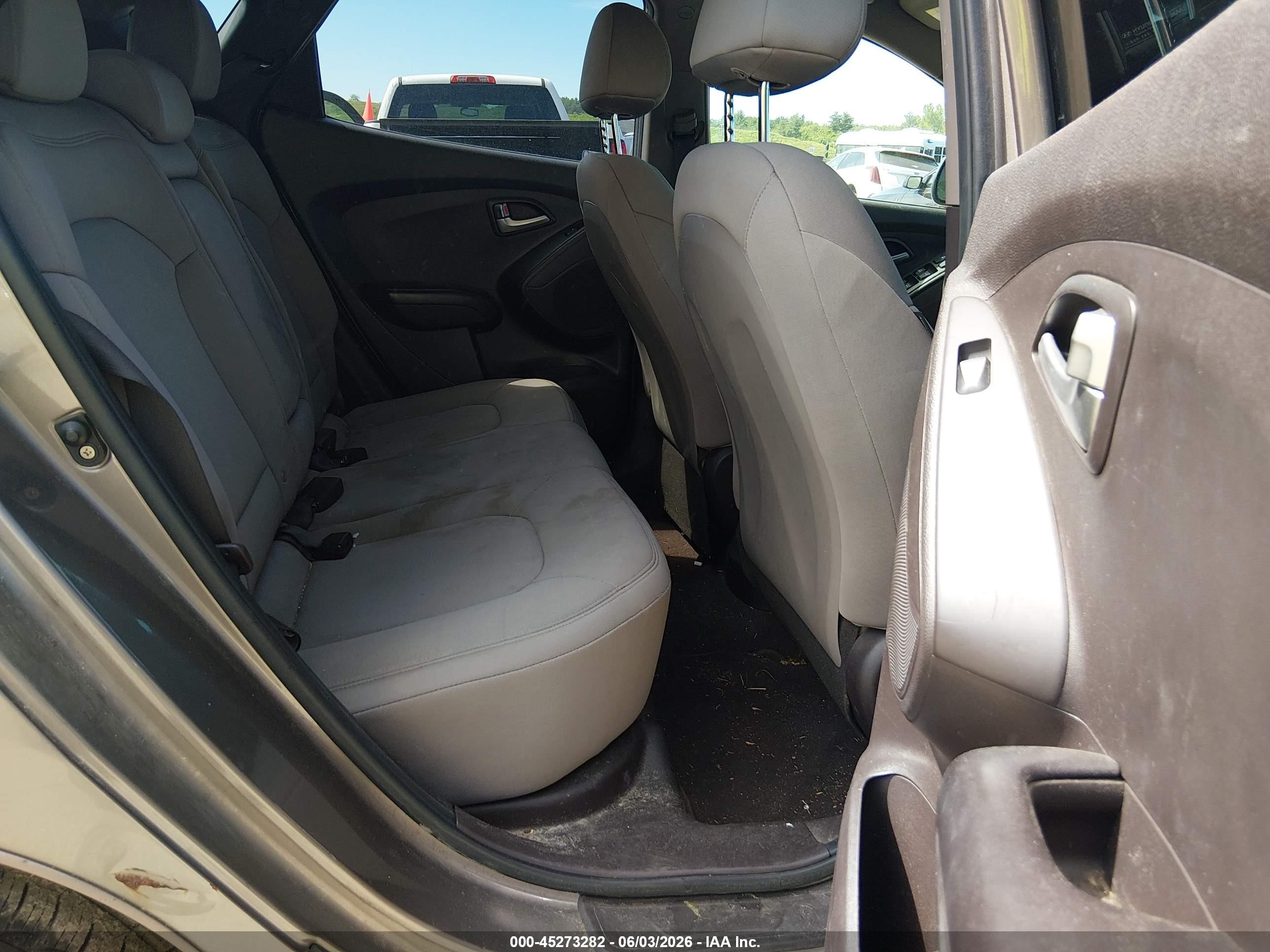 2012 Hyundai Tucson Gl Серый vin: KM8JT3AB2CU503289