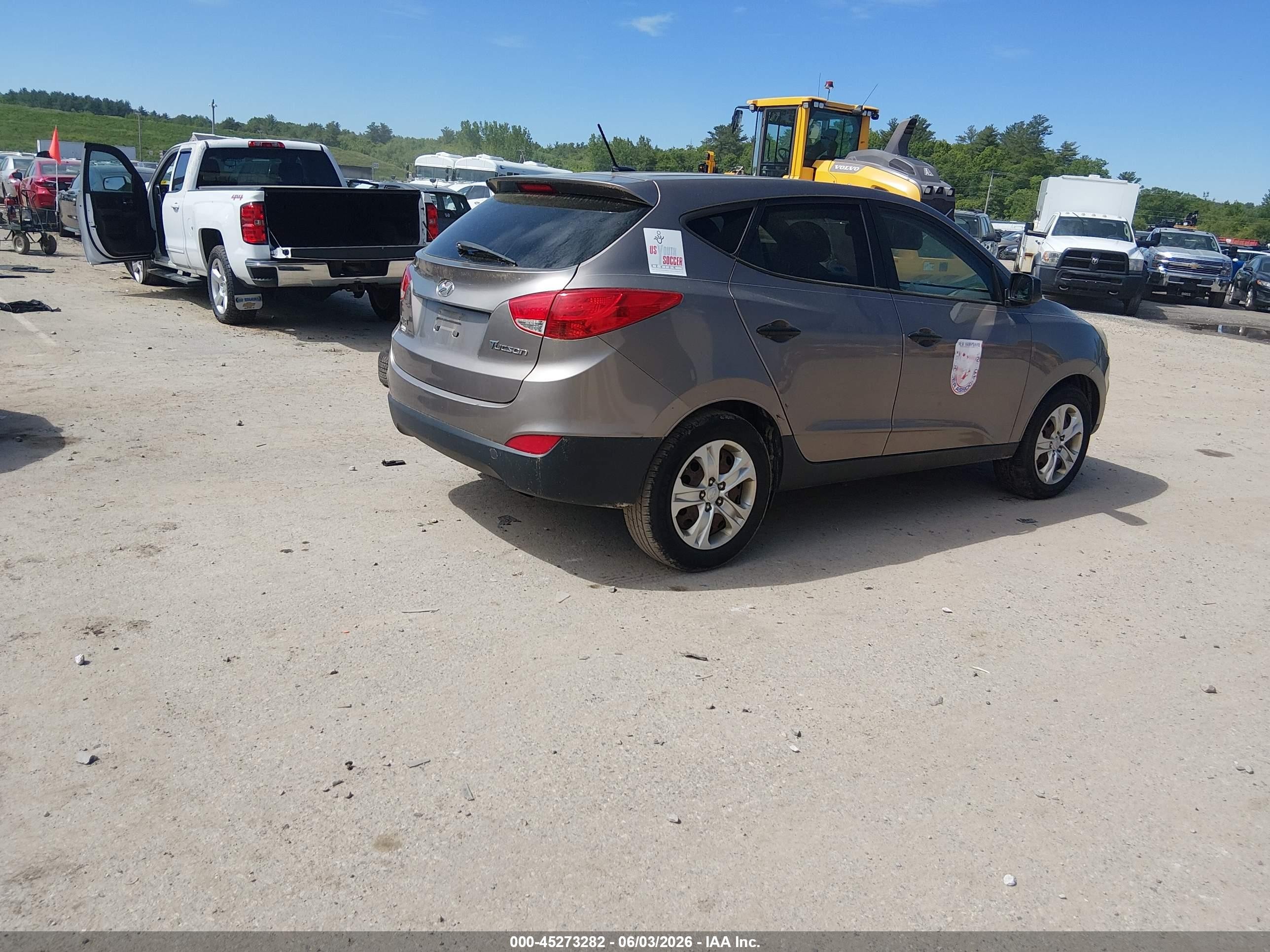 2012 Hyundai Tucson Gl Серый vin: KM8JT3AB2CU503289