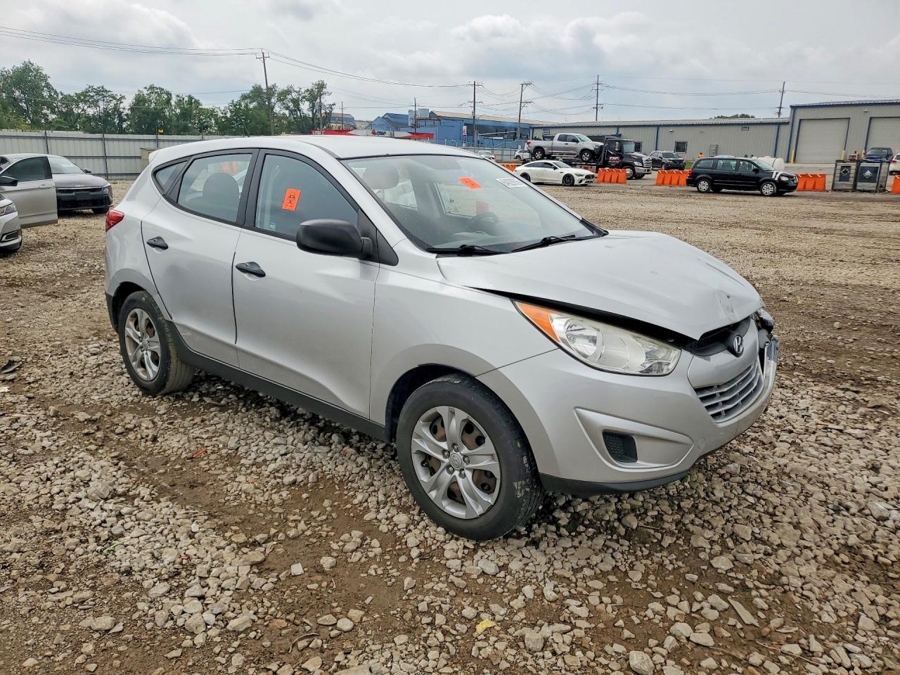 2011 Hyundai Tucson Gl Silver vin: KM8JT3AB3BU160152
