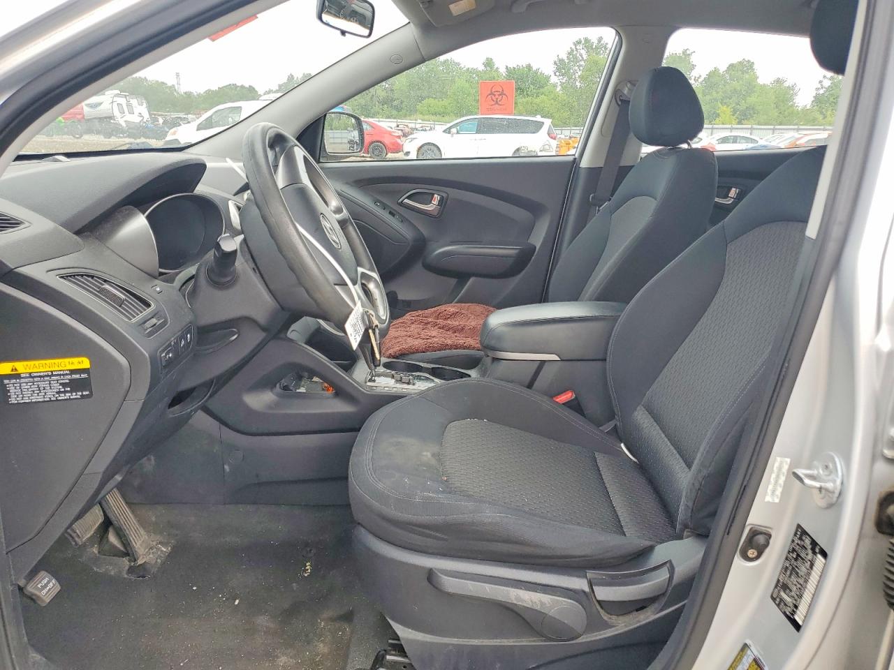 2011 Hyundai Tucson Gl Silver vin: KM8JT3AB3BU160152