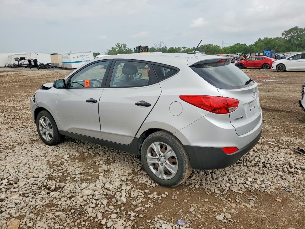2011 Hyundai Tucson Gl Silver vin: KM8JT3AB3BU160152