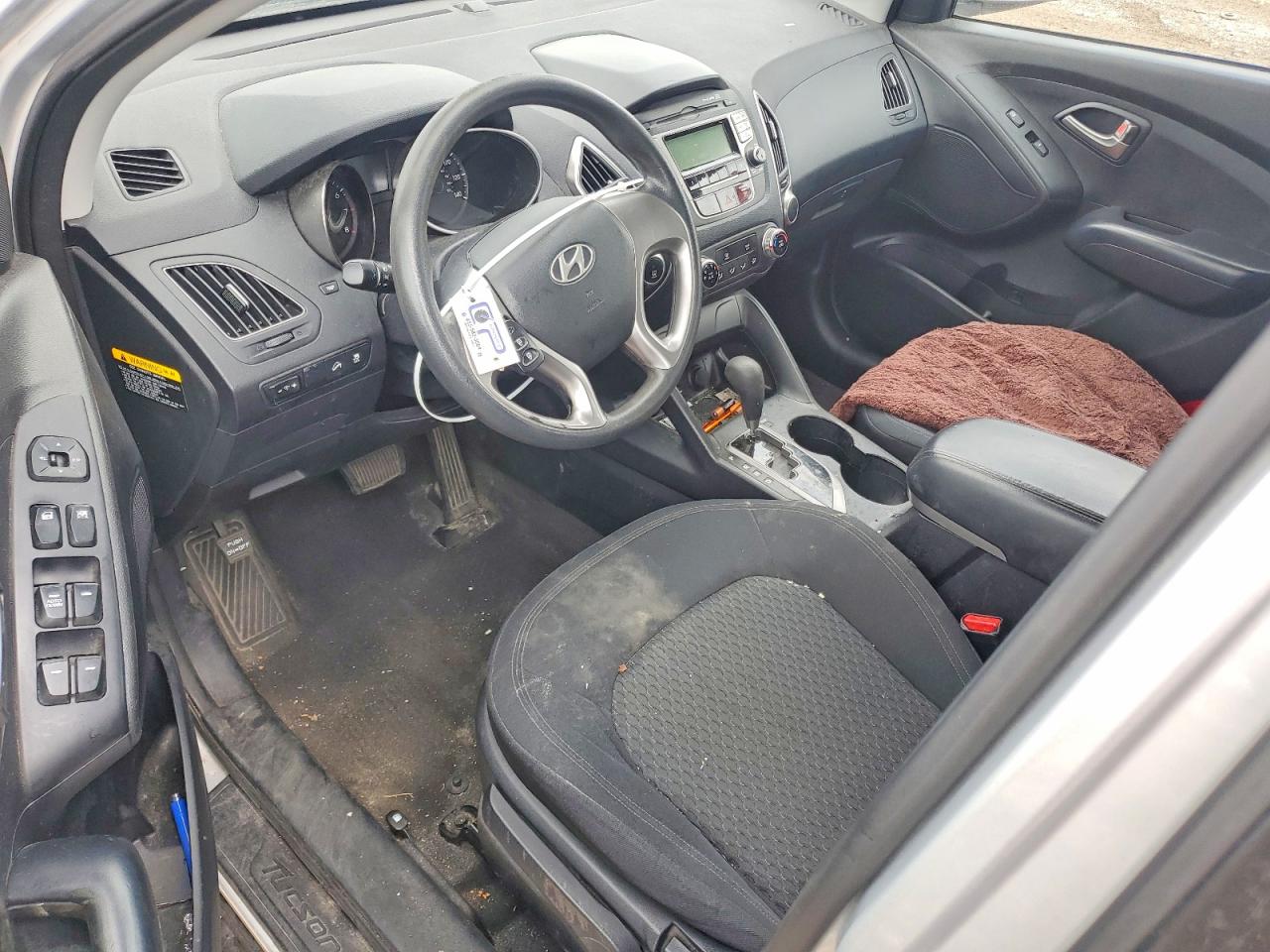 2011 Hyundai Tucson Gl Silver vin: KM8JT3AB3BU160152