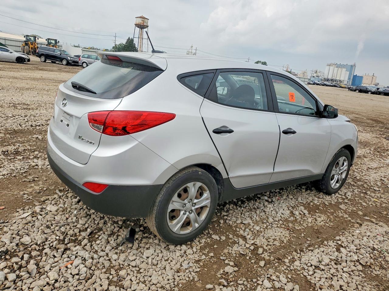 2011 Hyundai Tucson Gl Silver vin: KM8JT3AB3BU160152