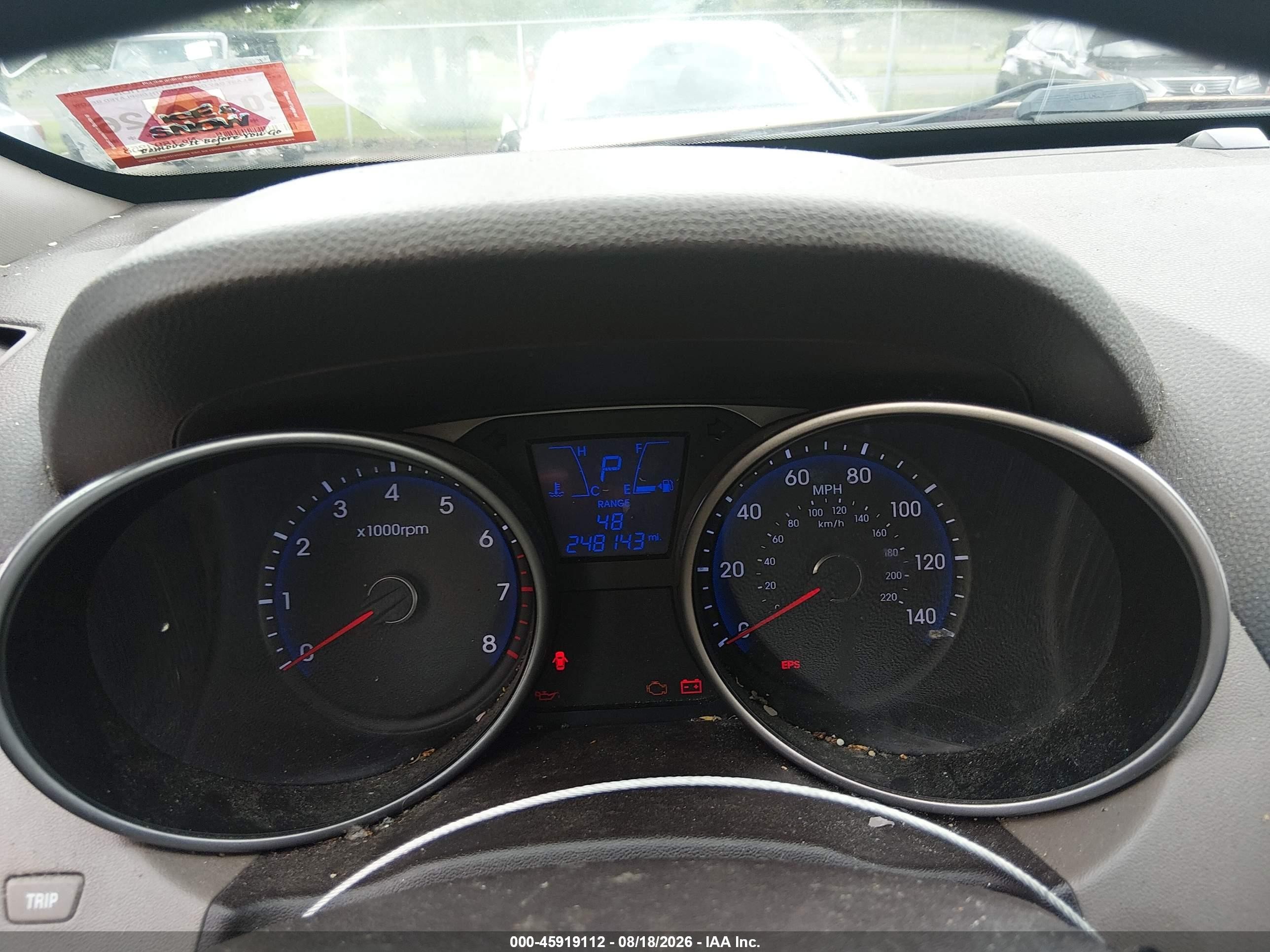 2011 Hyundai Tucson Gl Красный vin: KM8JT3AB3BU213917