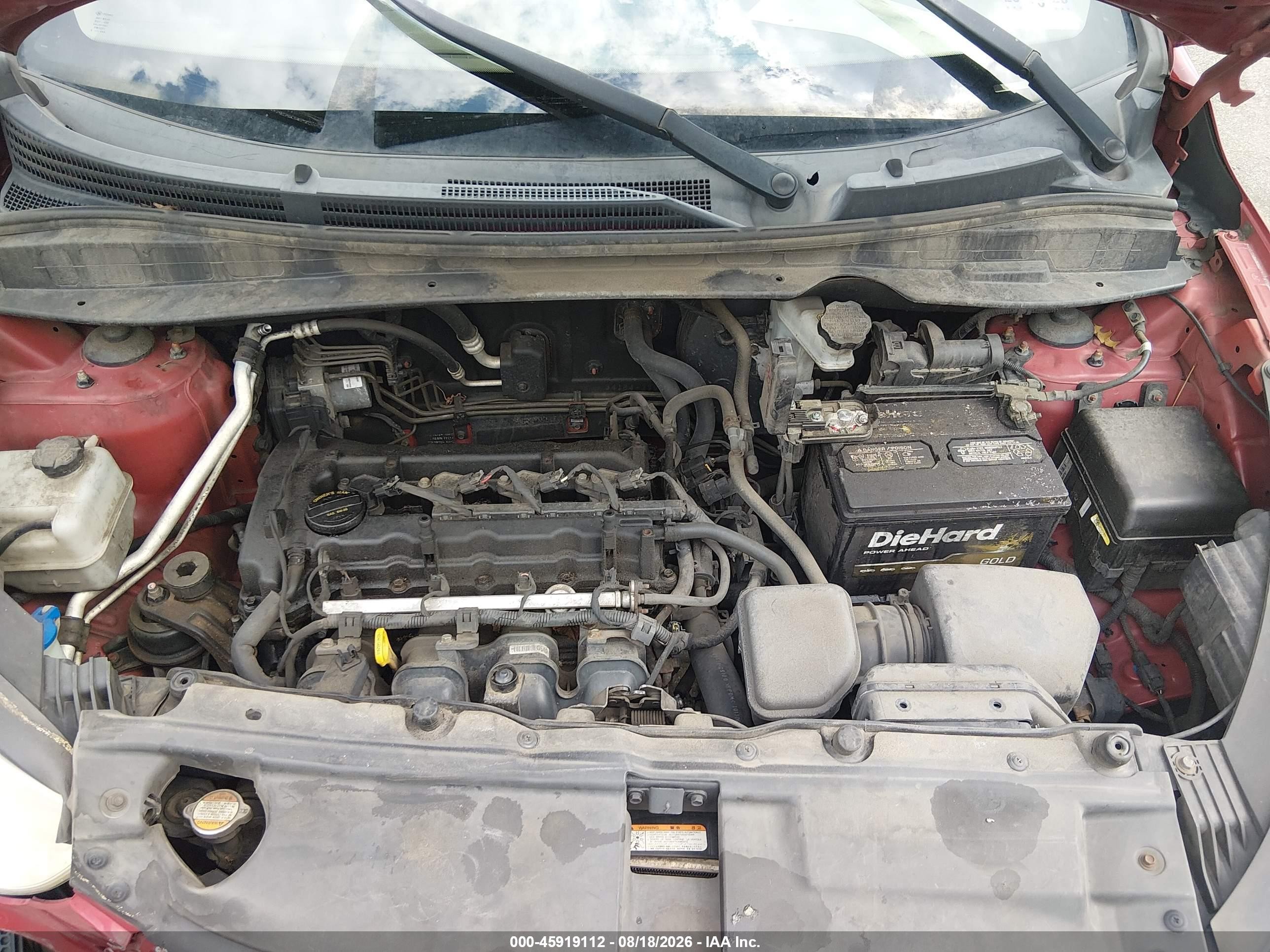 2011 Hyundai Tucson Gl Красный vin: KM8JT3AB3BU213917