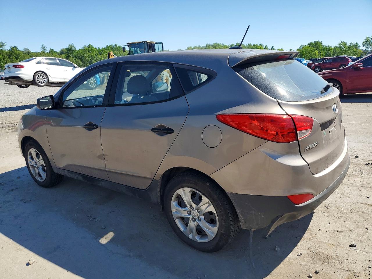 2011 Hyundai Tucson Gl Gold vin: KM8JT3AB3BU221175
