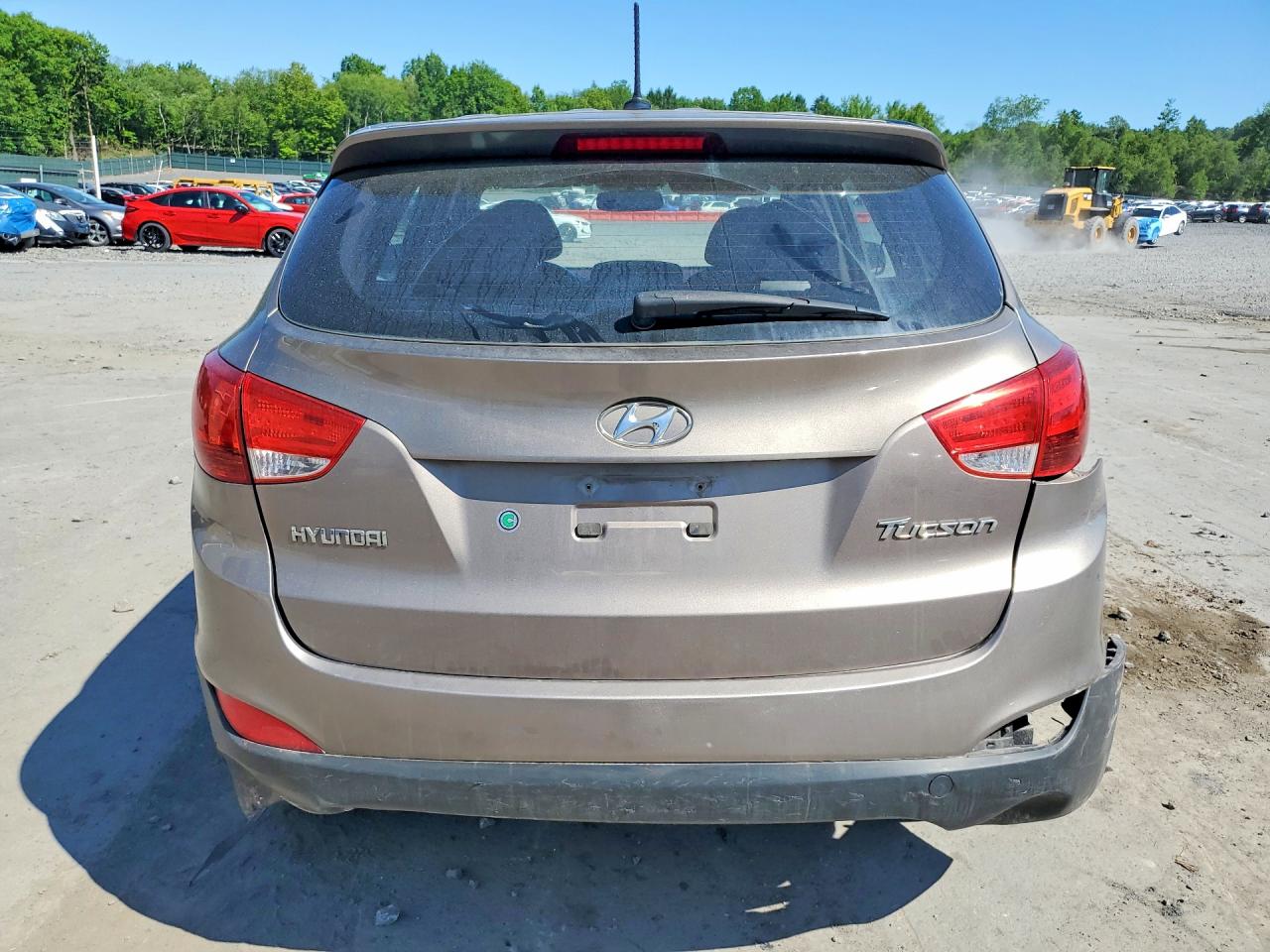 2011 Hyundai Tucson Gl Gold vin: KM8JT3AB3BU221175
