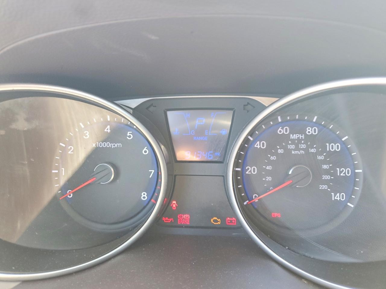 2011 Hyundai Tucson Gl Gold vin: KM8JT3AB3BU221175