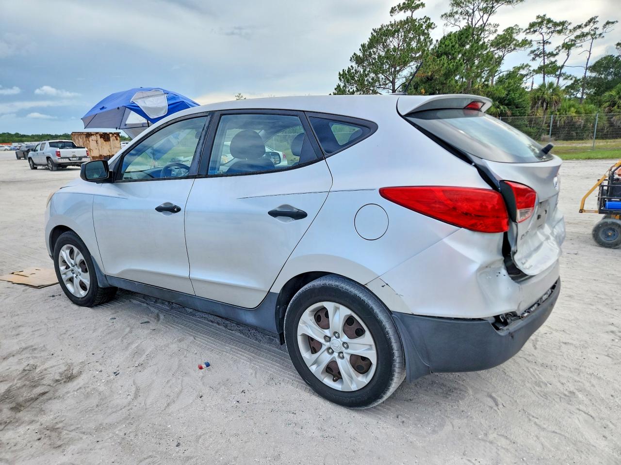 2011 Hyundai Tucson Gl Серебряный vin: KM8JT3AB3BU285247