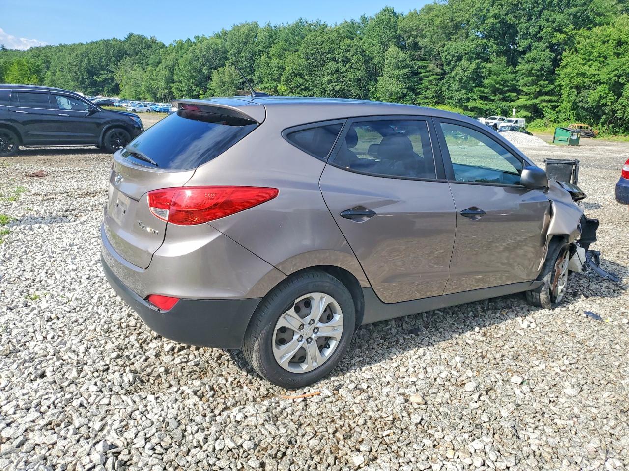 2012 Hyundai Tucson Gl Tan vin: KM8JT3AB3CU339650