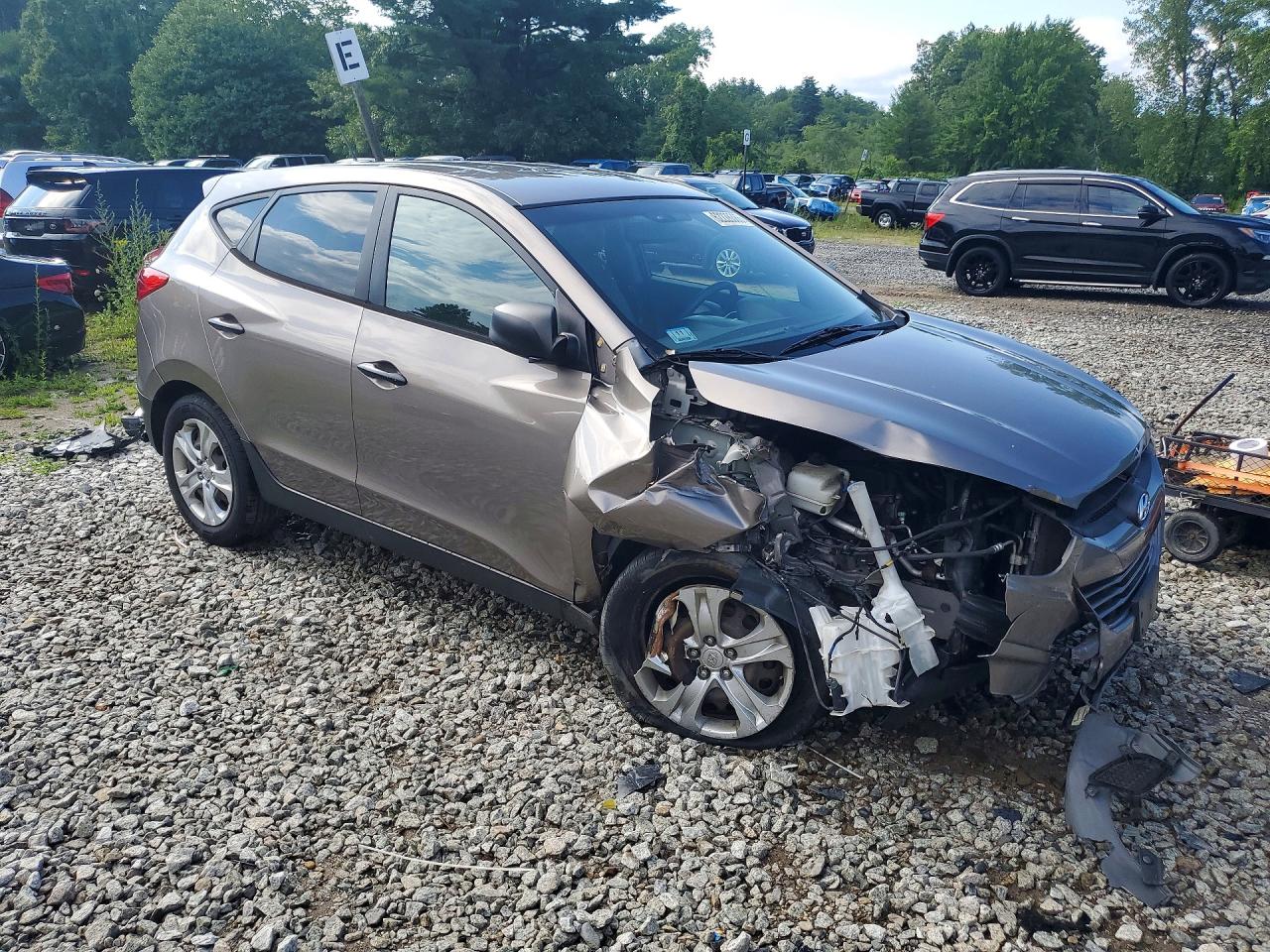 2012 Hyundai Tucson Gl Tan vin: KM8JT3AB3CU339650