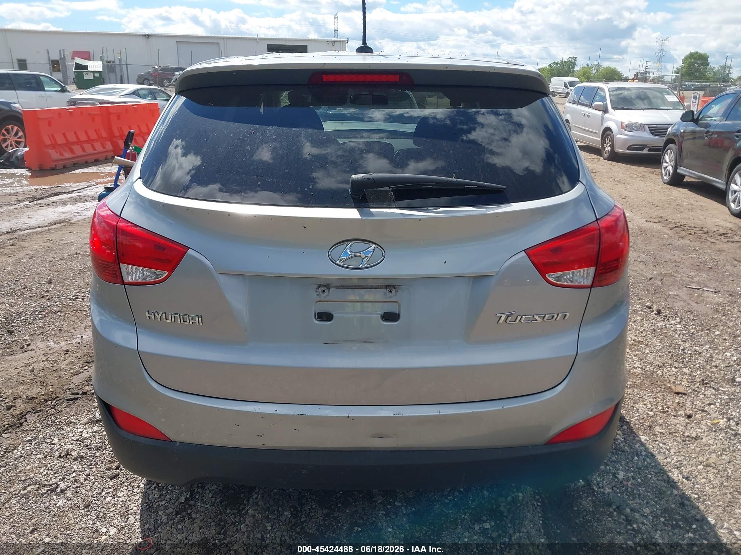 2012 Hyundai Tucson Gl Серебряный vin: KM8JT3AB3CU402701