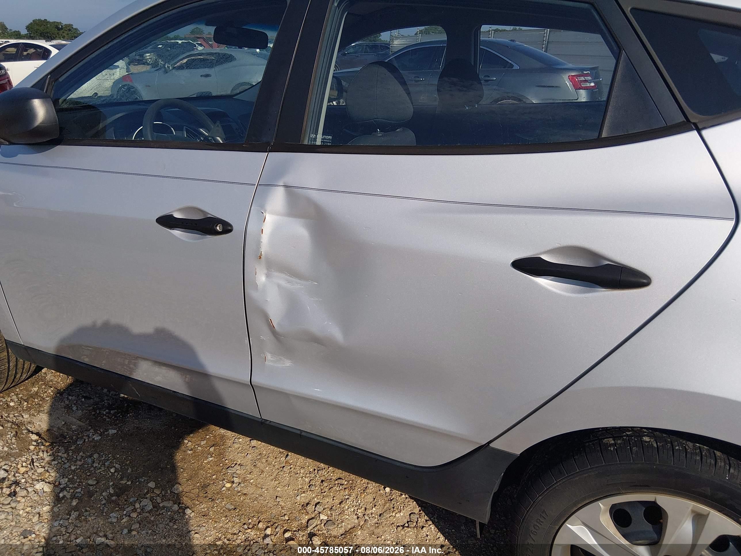2011 Hyundai Tucson Gl Silver vin: KM8JT3AB4BU119920